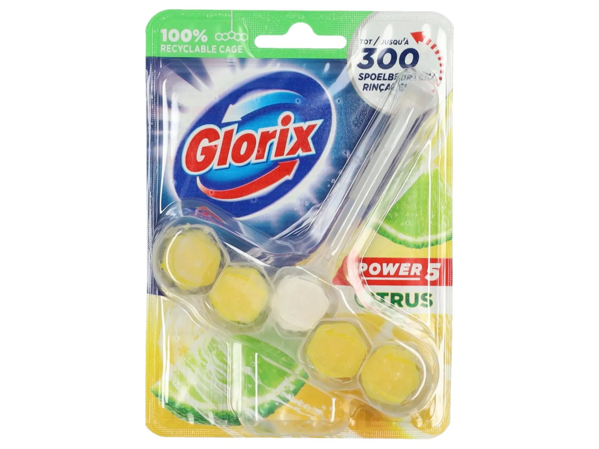 Toiletblok Glorix citrus