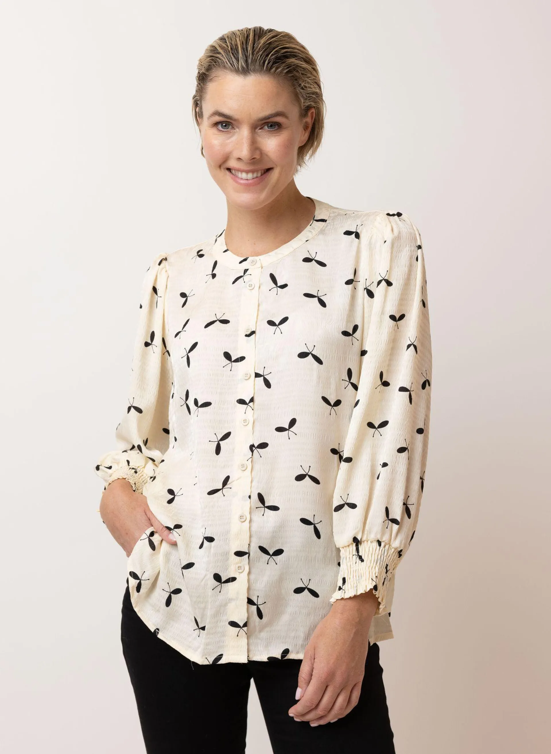 Blouse met print