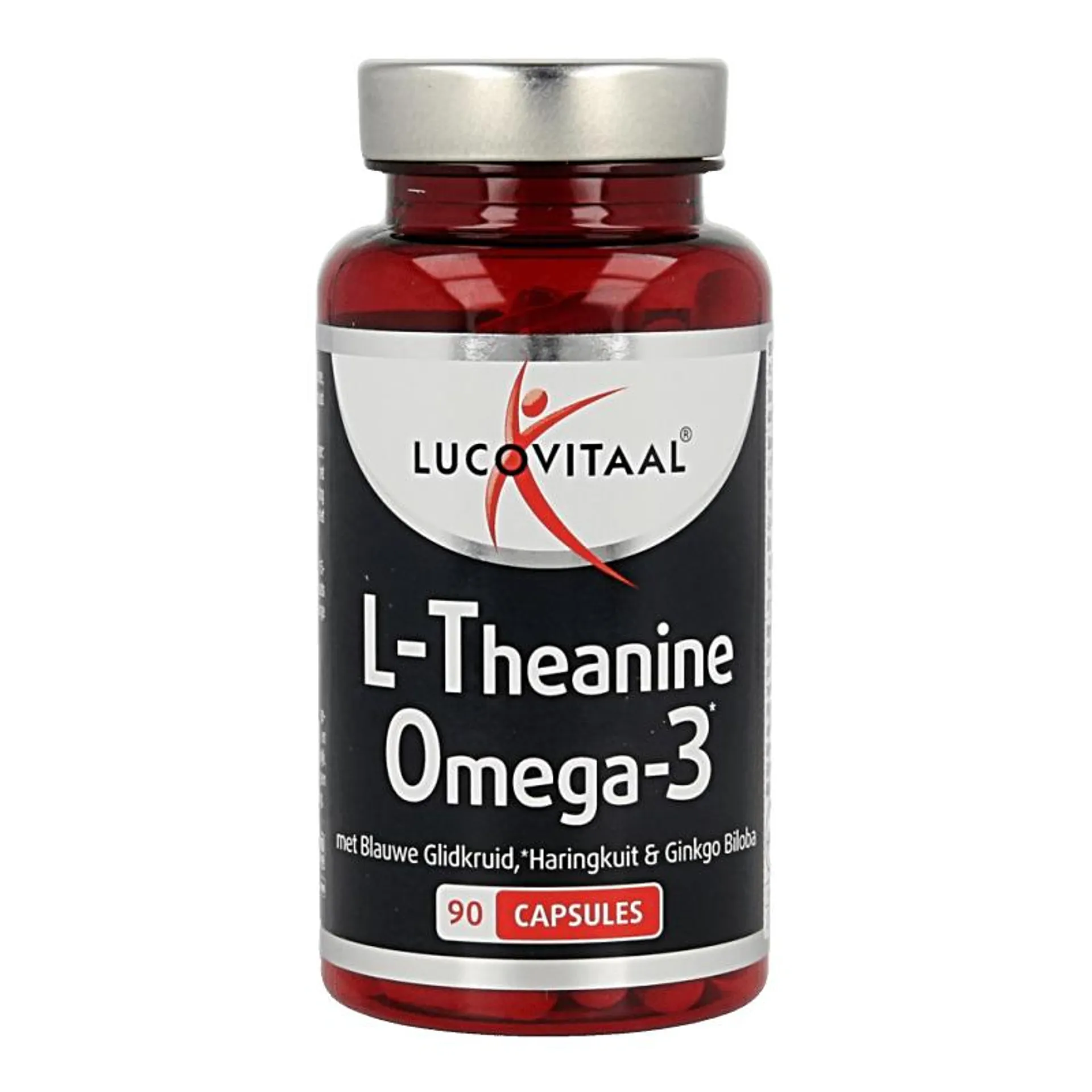 Lucovitaal L-theanine omega 3 90 capsules