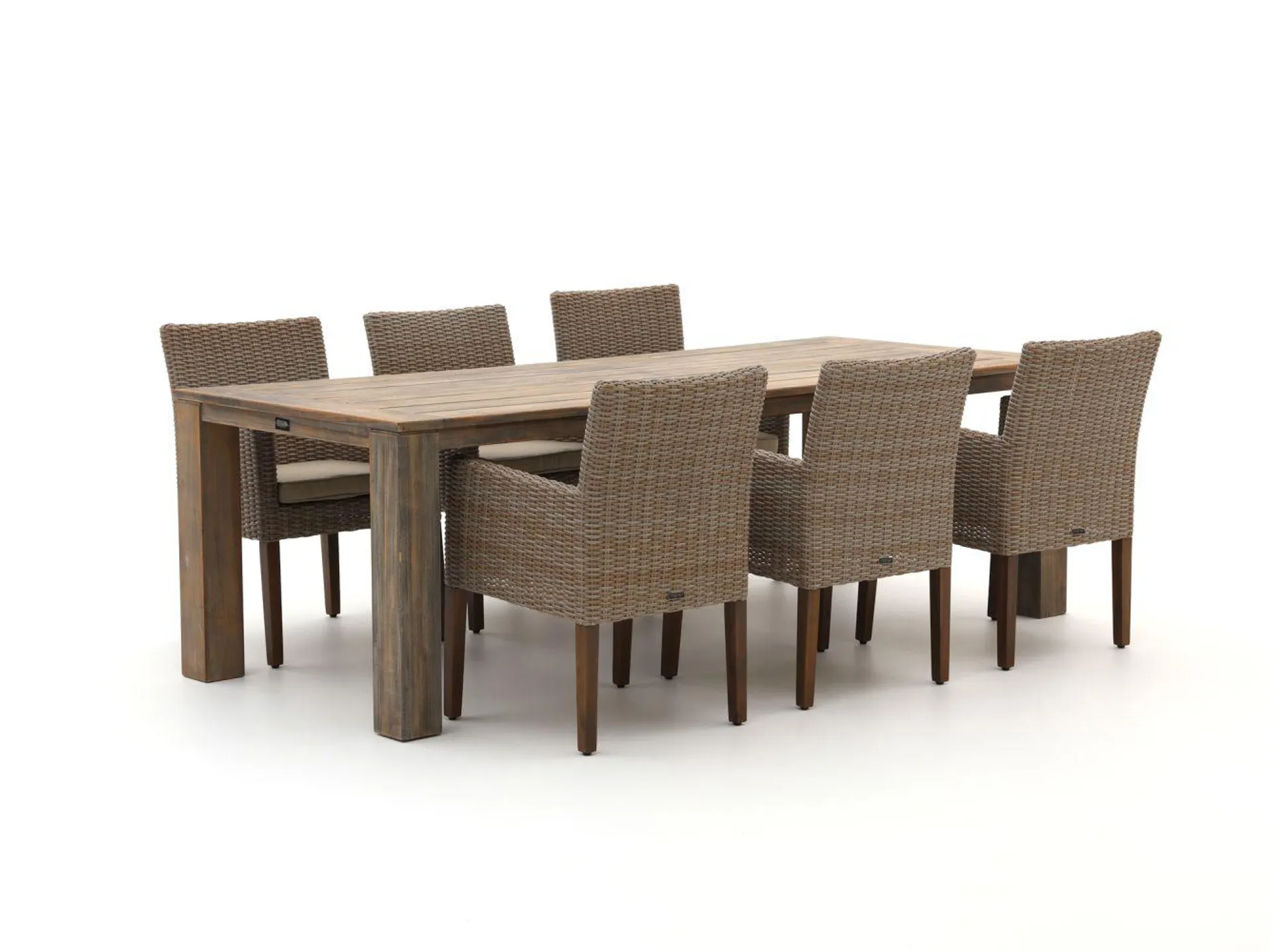 Intenso Lesa/ROUGH-X 240cm dining tuinset 7-delig