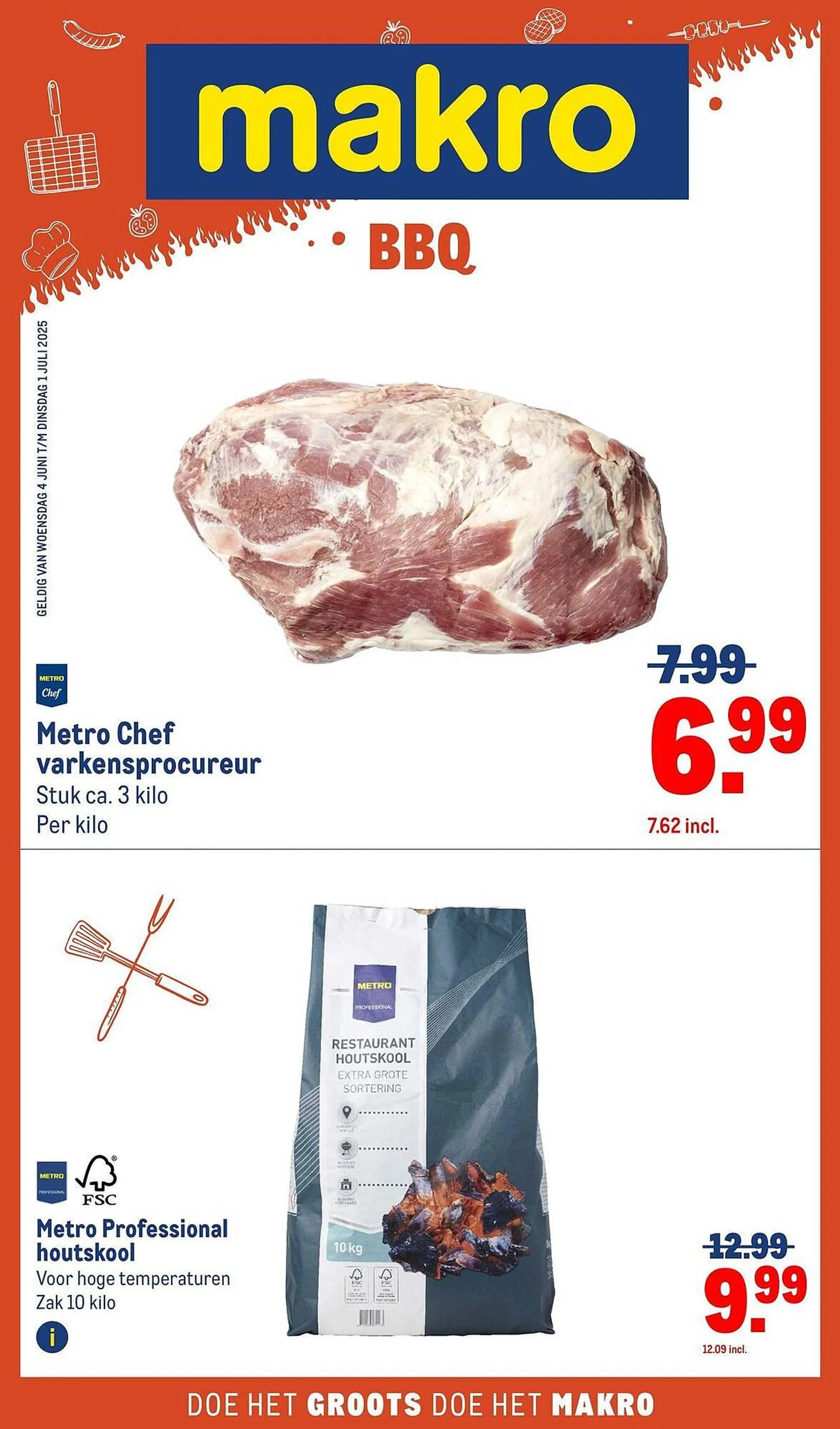 Makro folder van 4 juni tot 1 juli 2025 - Folder pagina 1