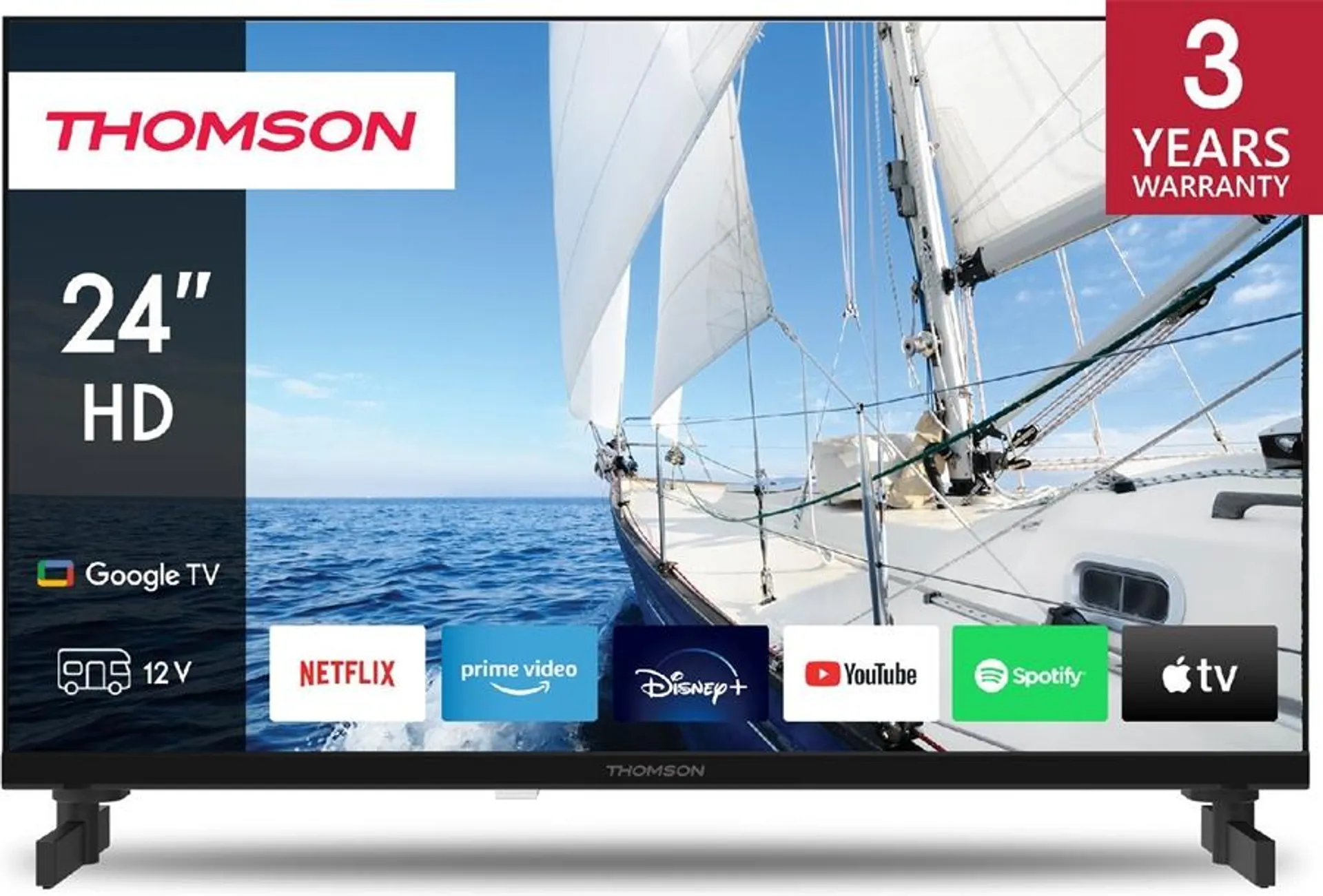 Thomson Google TV 24" HD 12V