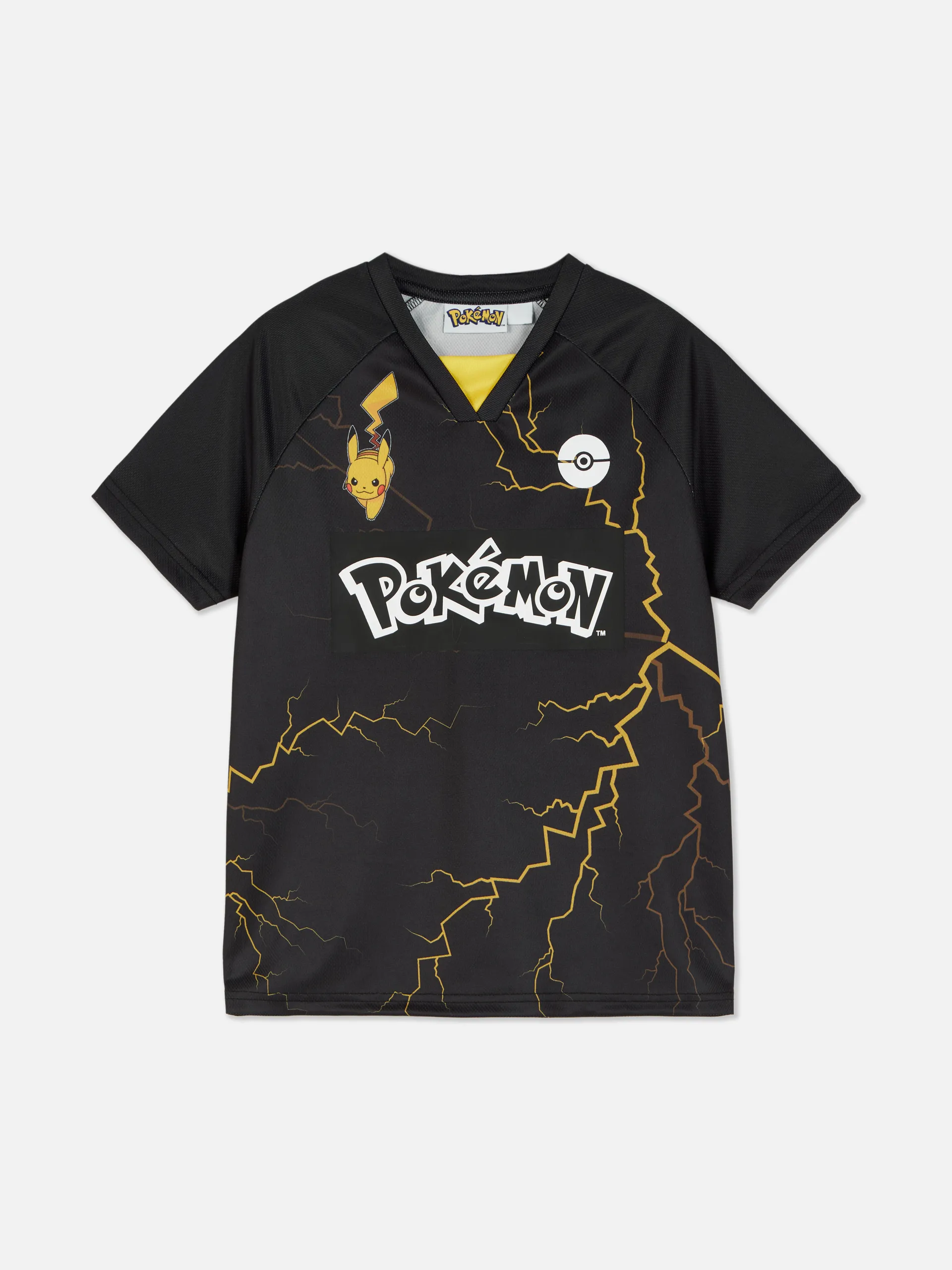 T-shirt met V-hals Pokémon Pikachu