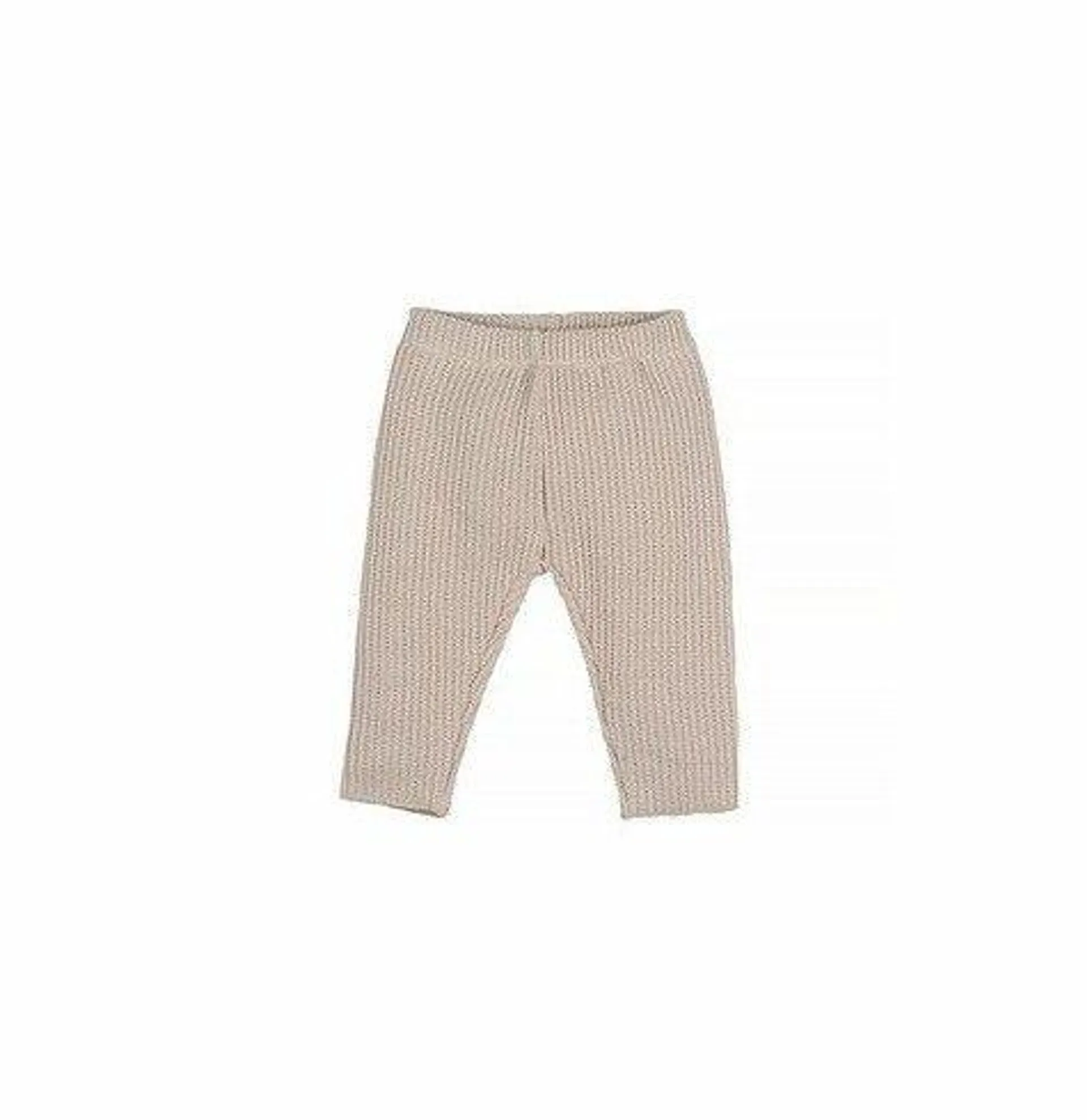 Nanami Baby Knit Rib Pants Naturel