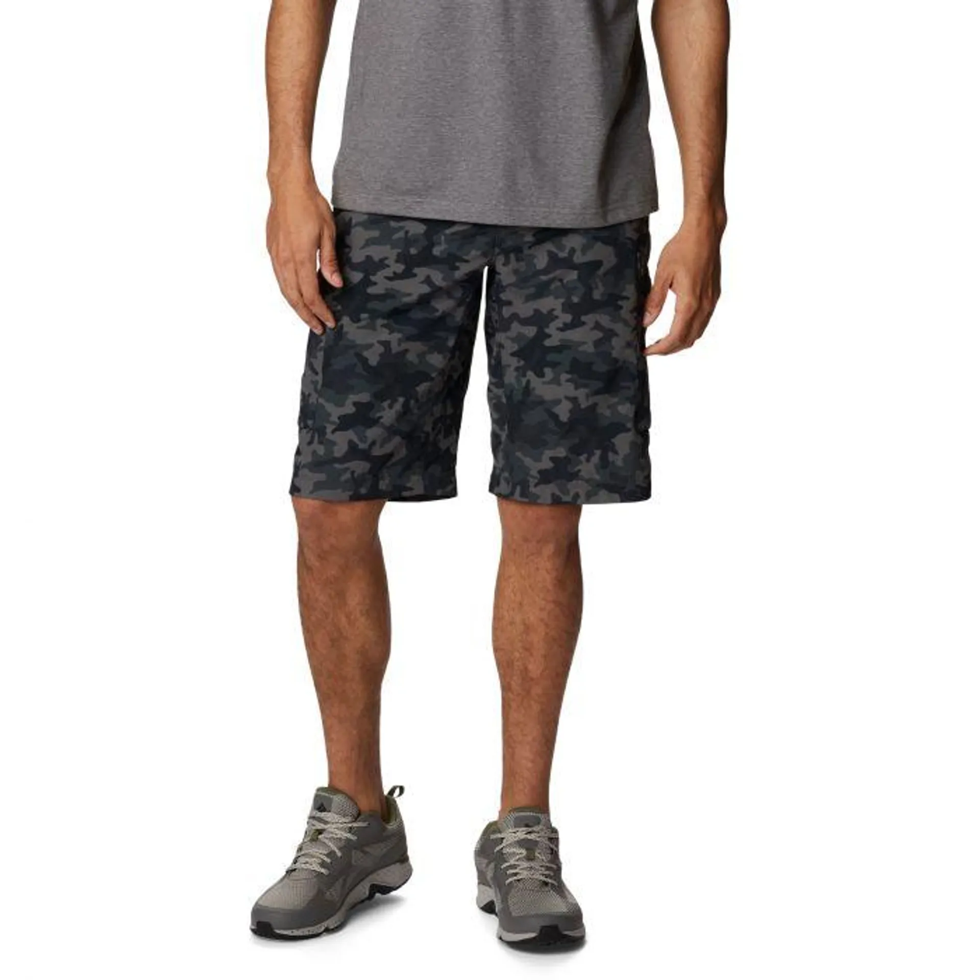 Silver Ridge Printed Cargo short heren black mod camo