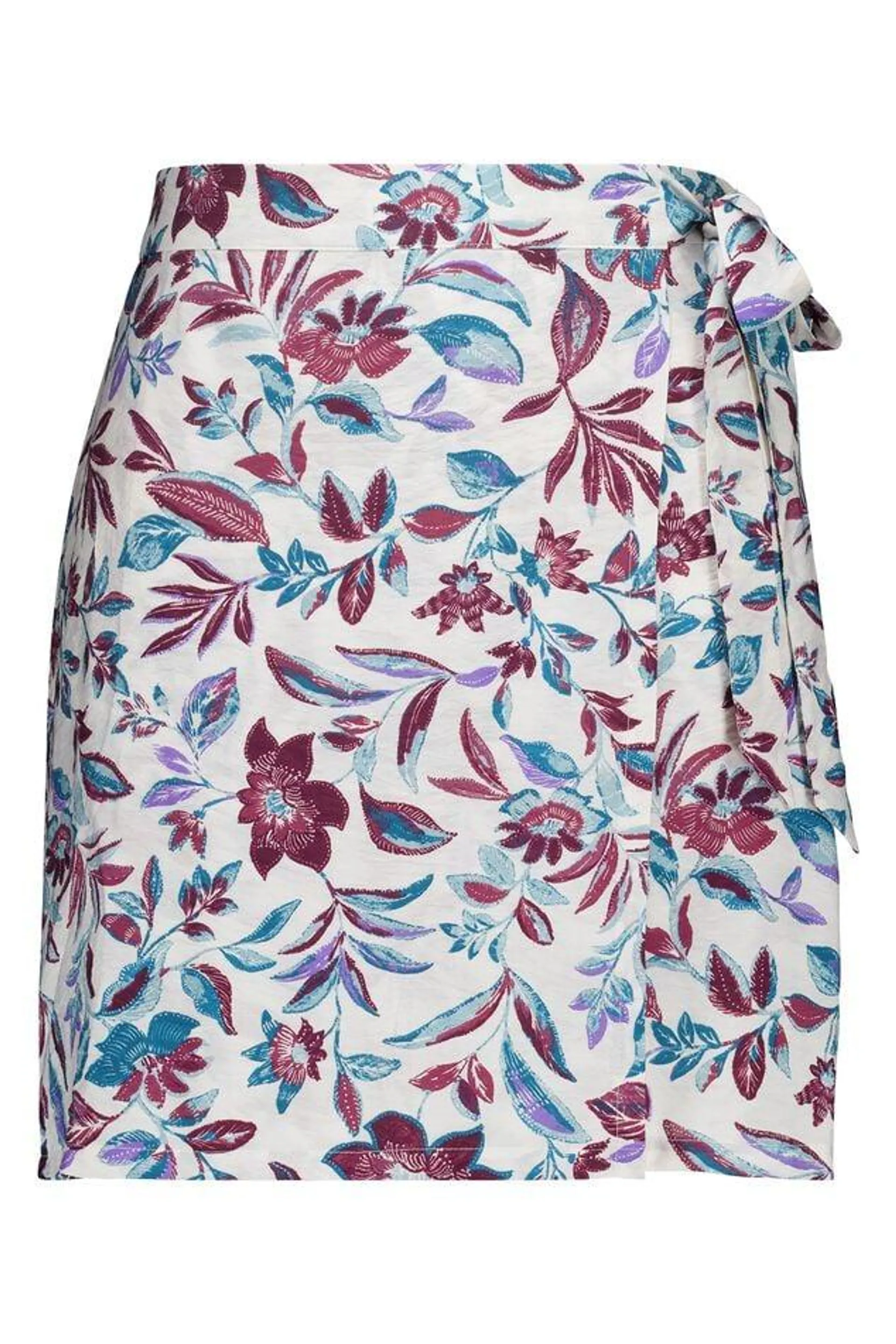 Skort met bloemenprint