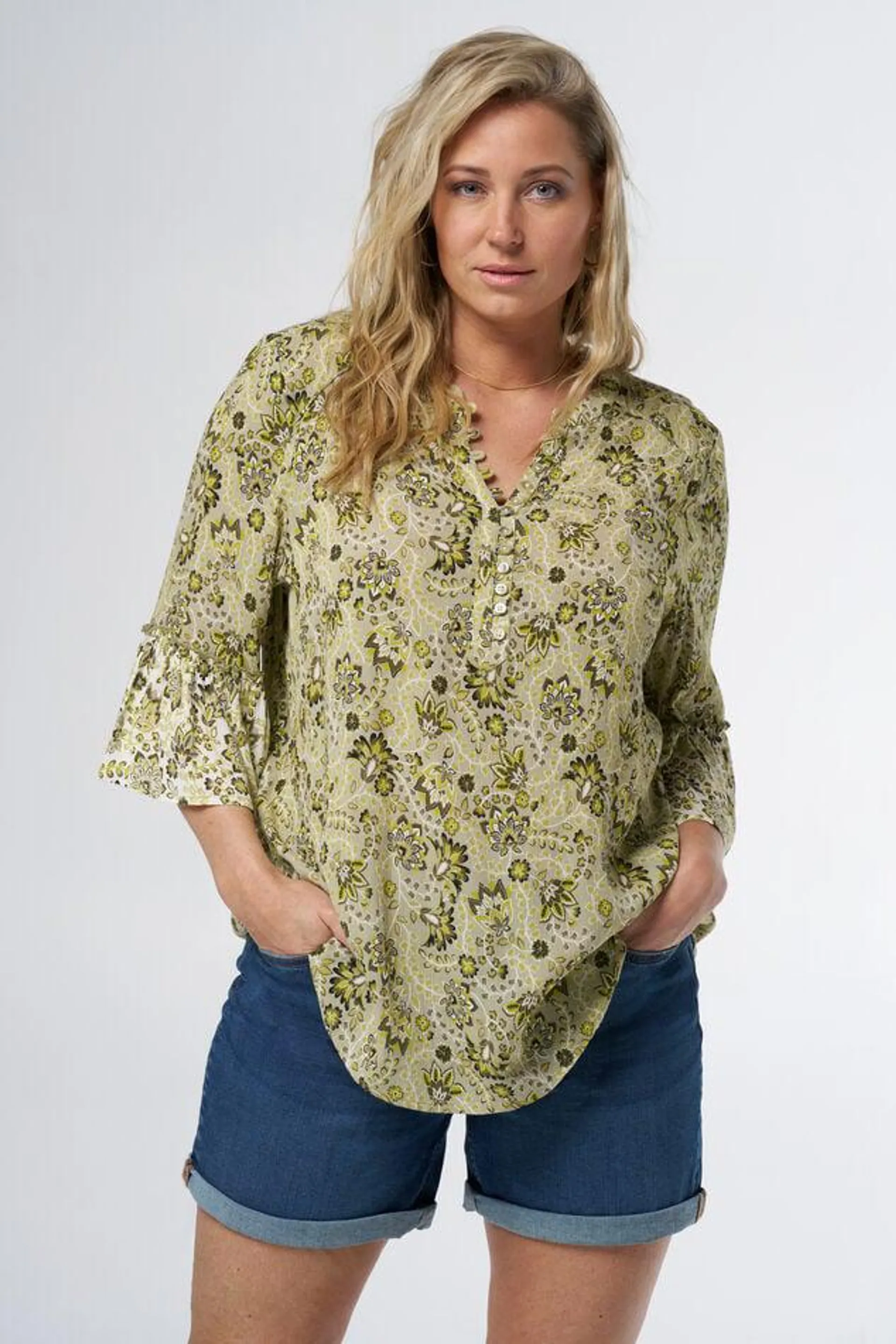 Blouse met print