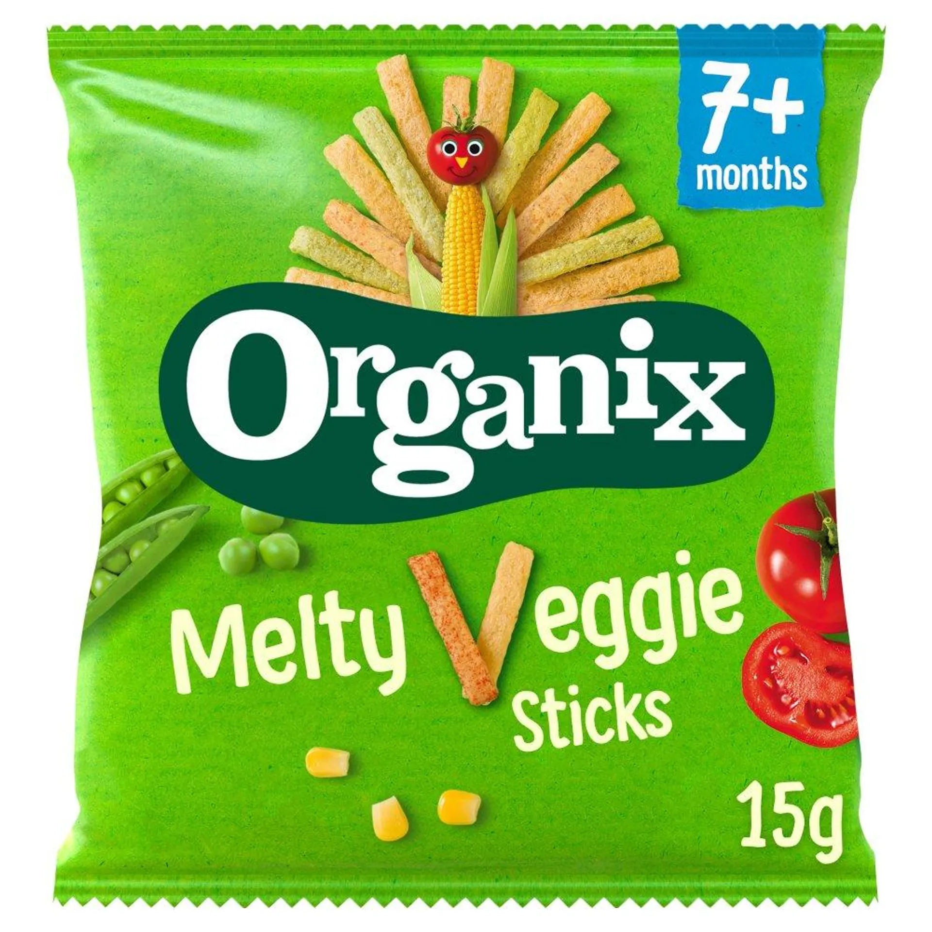 Organix Veggie groente sticks 7 maanden