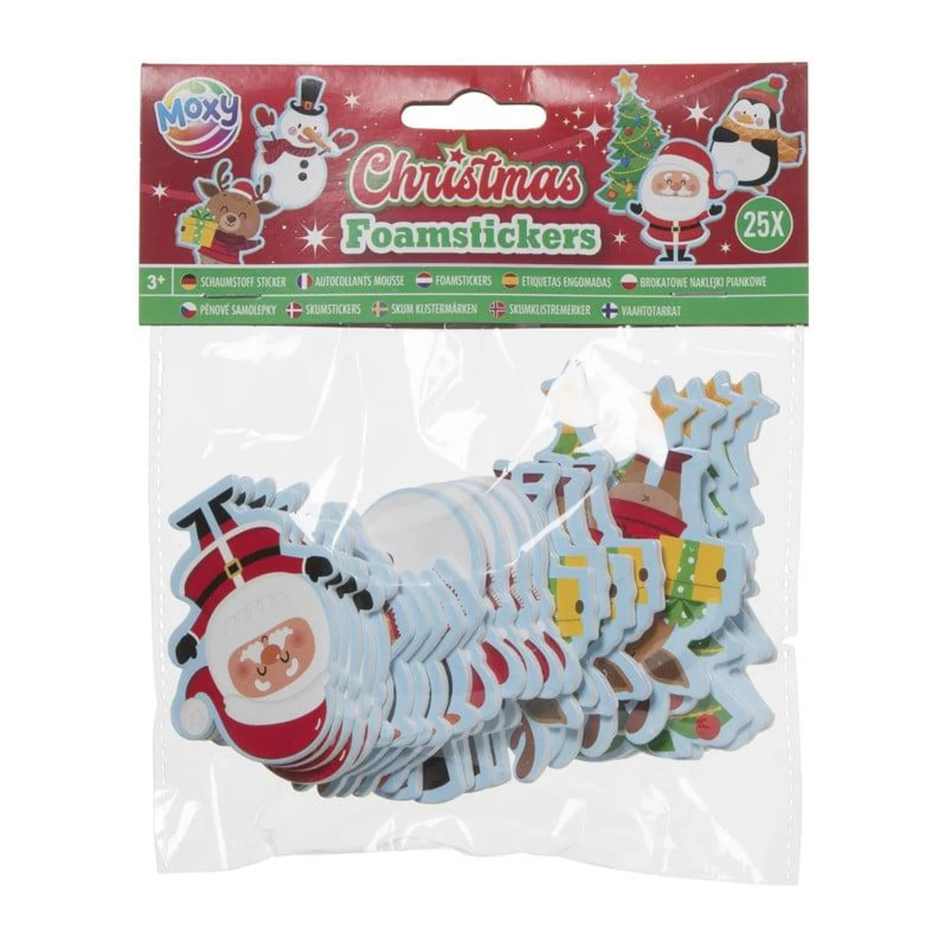 Kerst foam stickers