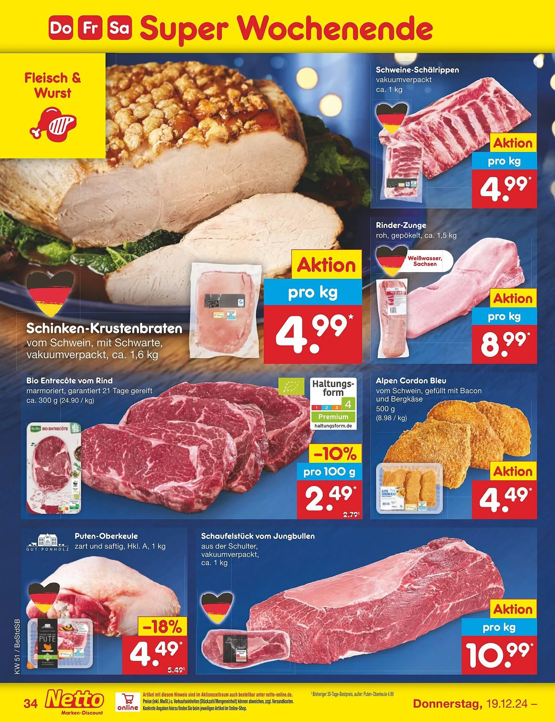 Netto Marken-Discount DE folder van 16 december tot 21 december 2024 - Folder pagina 43