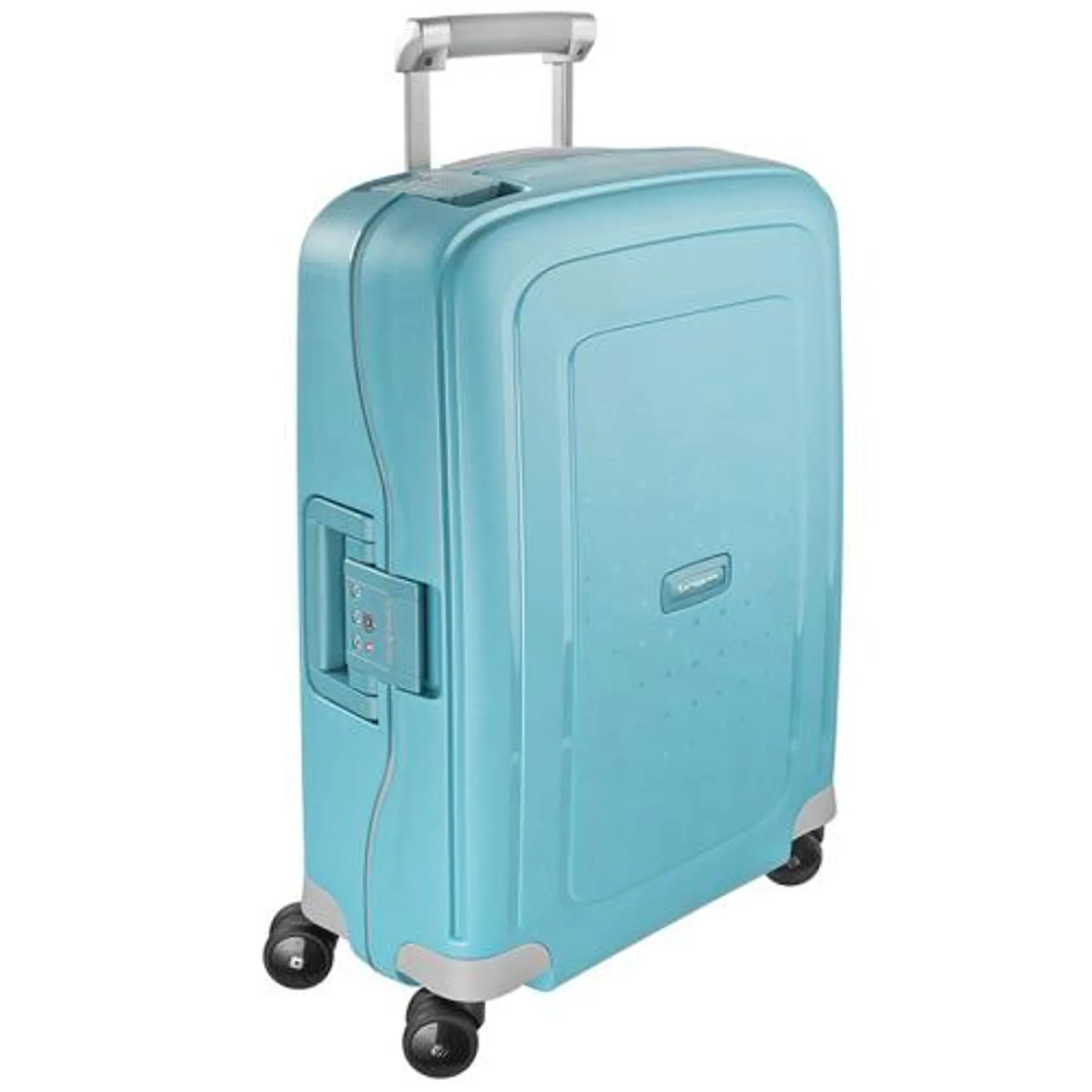 Harde Handbagage Koffer / Trolley / Reiskoffer 55x40x20 cm S"Cure Turquoise