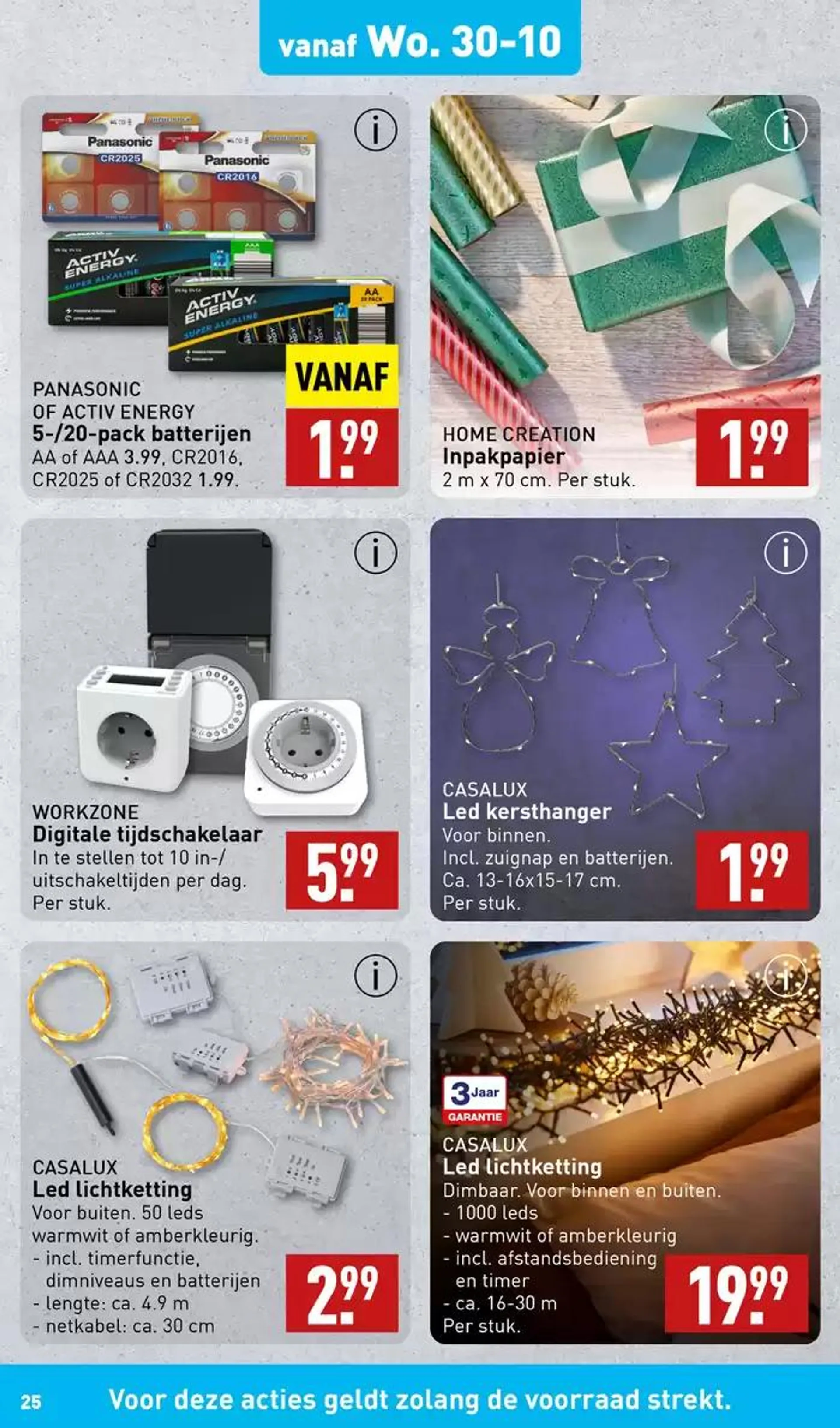 Folder Aldi van 30 oktober tot 13 november 2024 - Folder pagina 25