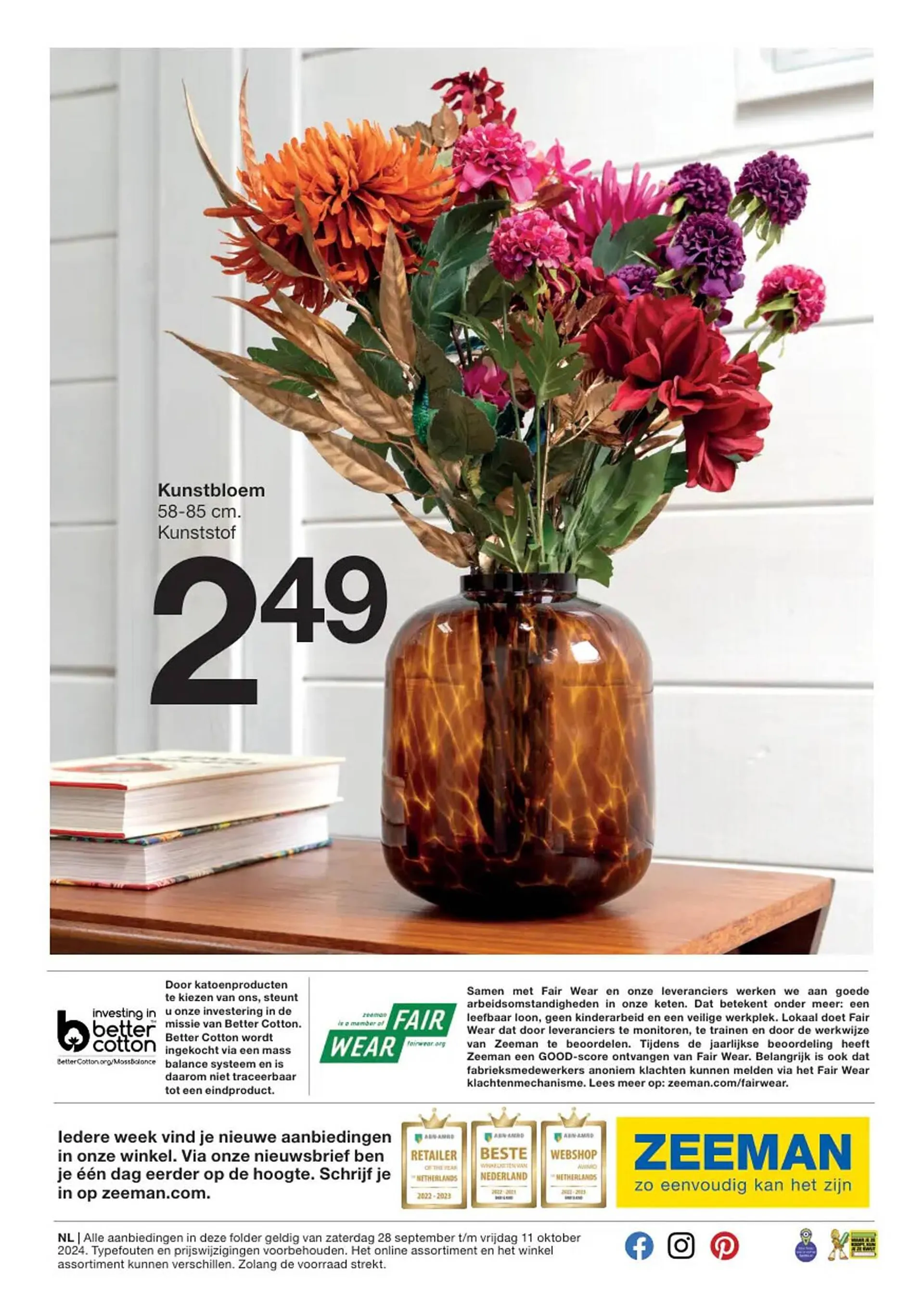 Zeeman folder van 28 september tot 11 oktober 2024 - Folder pagina 21