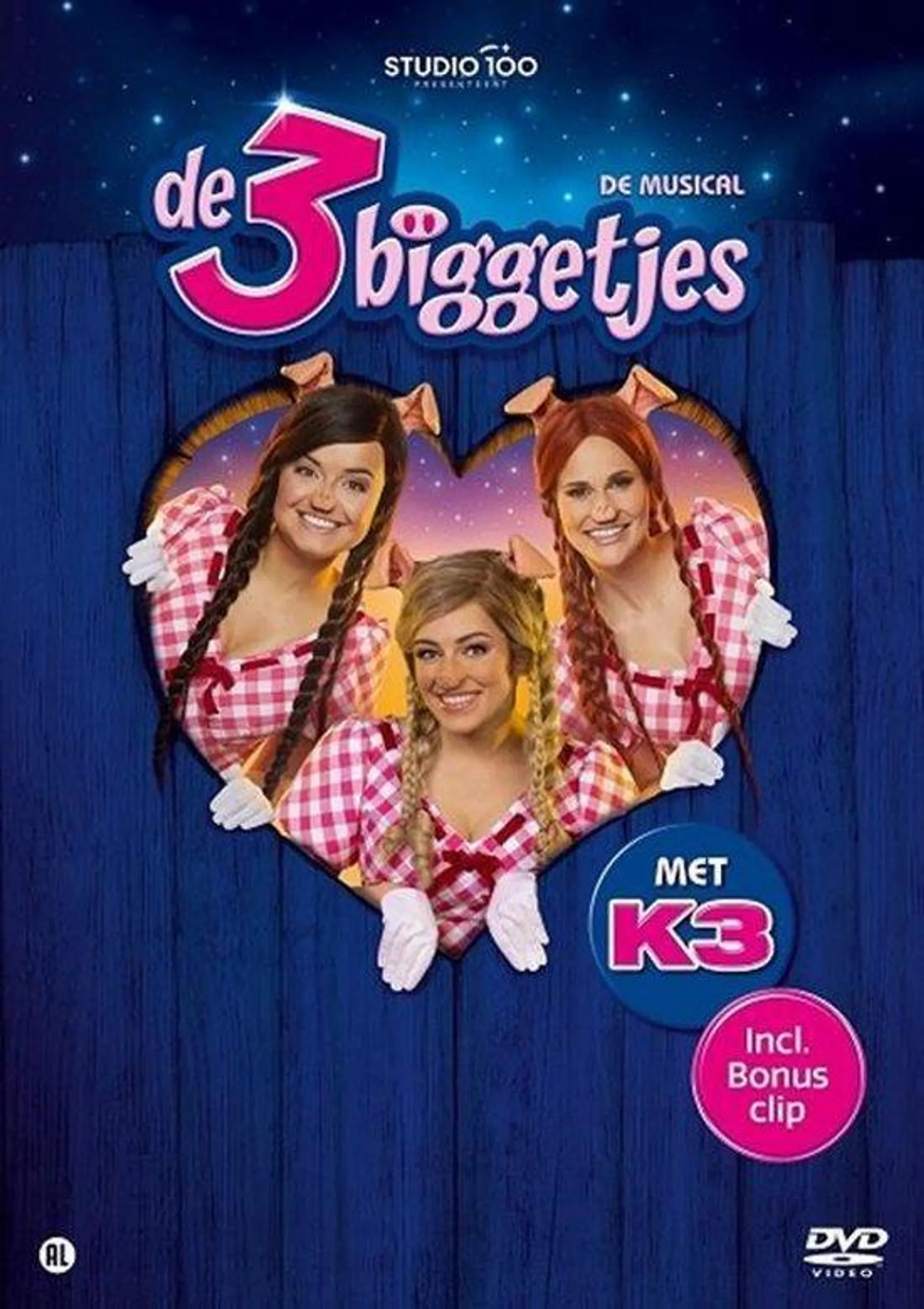 K3 - De 3 Biggetjes De Musical (DVD)