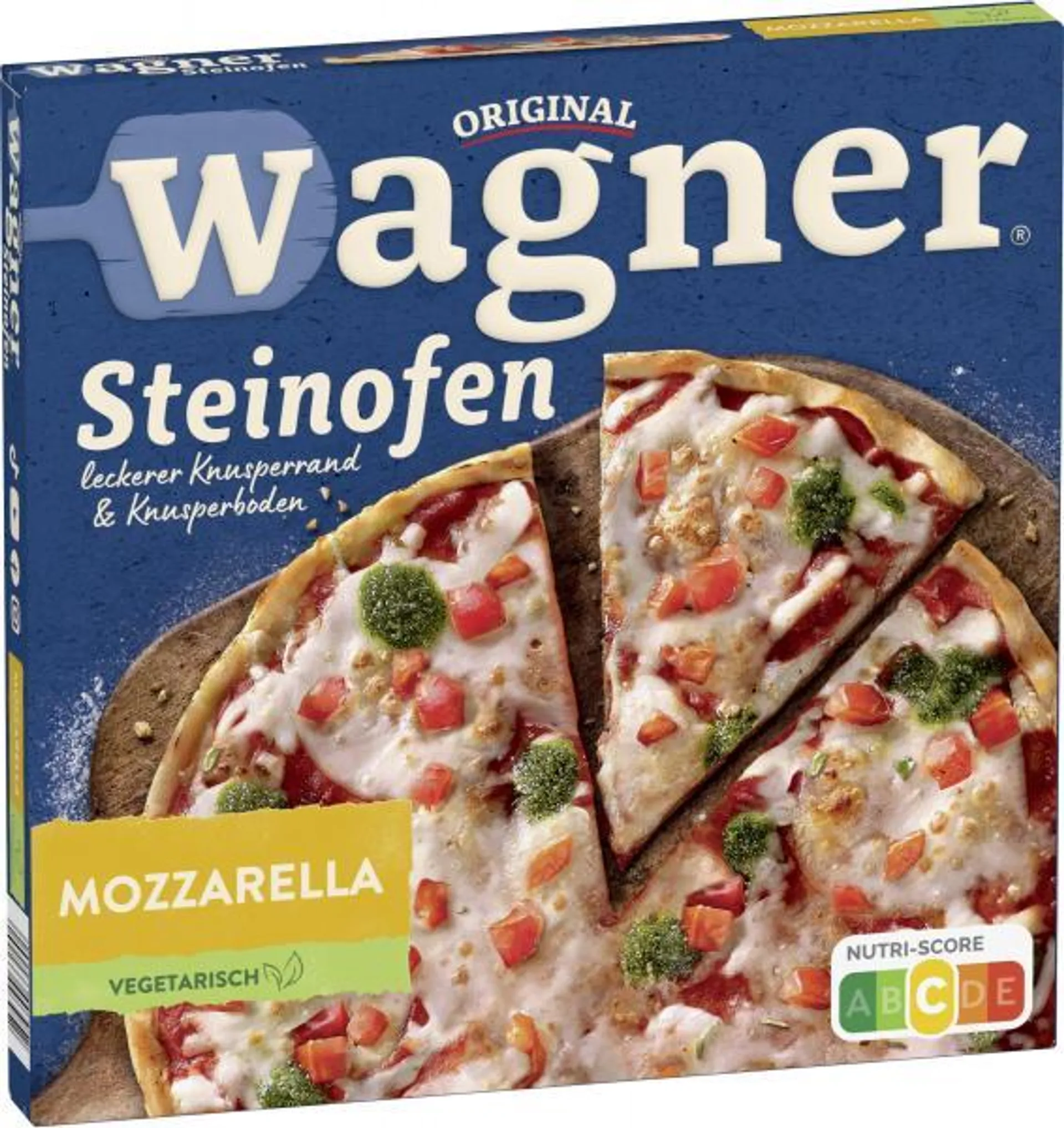 Original Wagner Steinofen Pizza Mozzarella vegetarisch