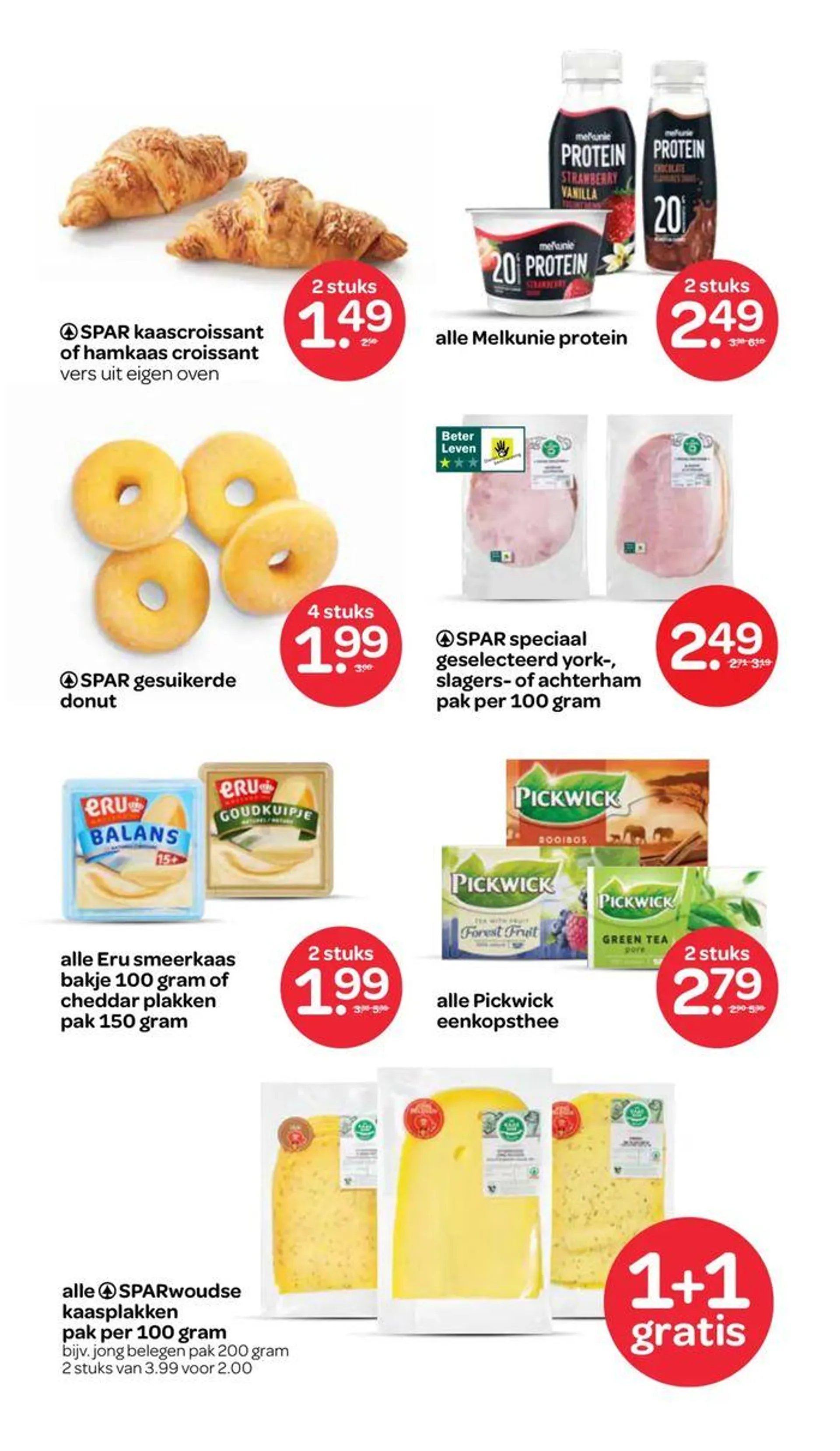 Spar 1+1 Gratis van 26 september tot 9 oktober 2024 - Folder pagina 9