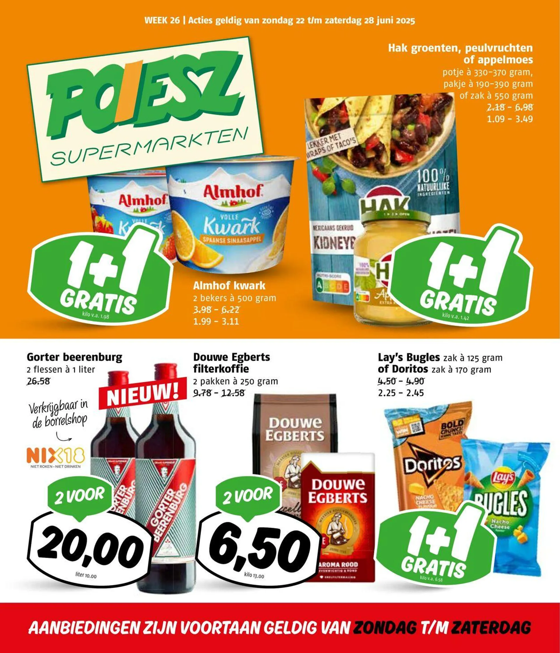 Poiesz Actuele folder van 23 juni tot 29 juni 2025 - Folder pagina 1