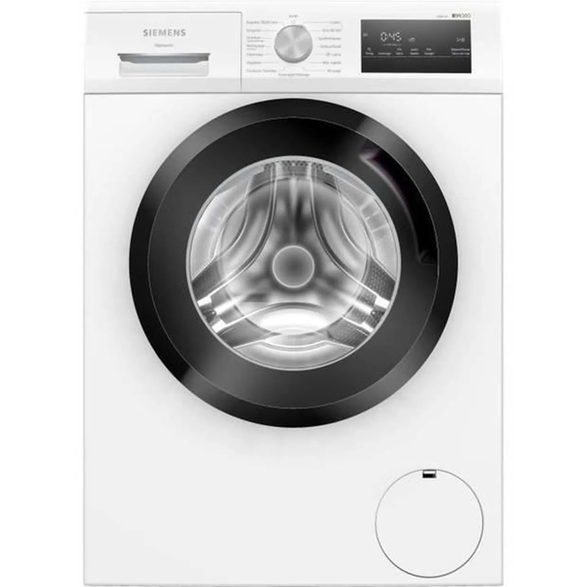 SIEMENS WM12N117FR iQ300 patrijspoort wasmachine - 7 kg - 1.200 tpm - Inductie - L60cm - Klasse B - Wit