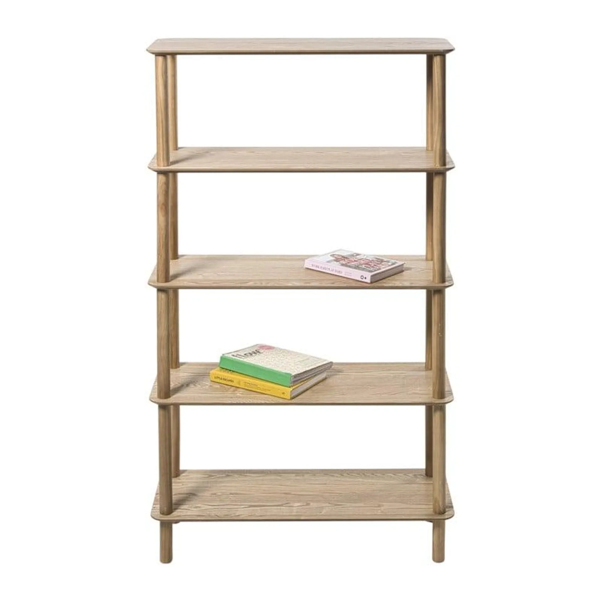 Boekenkast Scandi - naturel - 140x80x30 cm