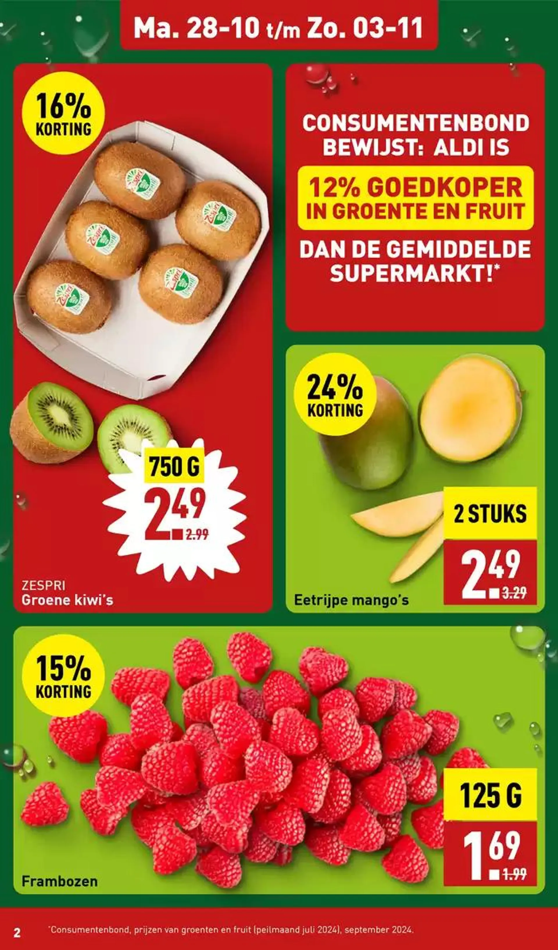 Folder Aldi van 30 oktober tot 13 november 2024 - Folder pagina 2