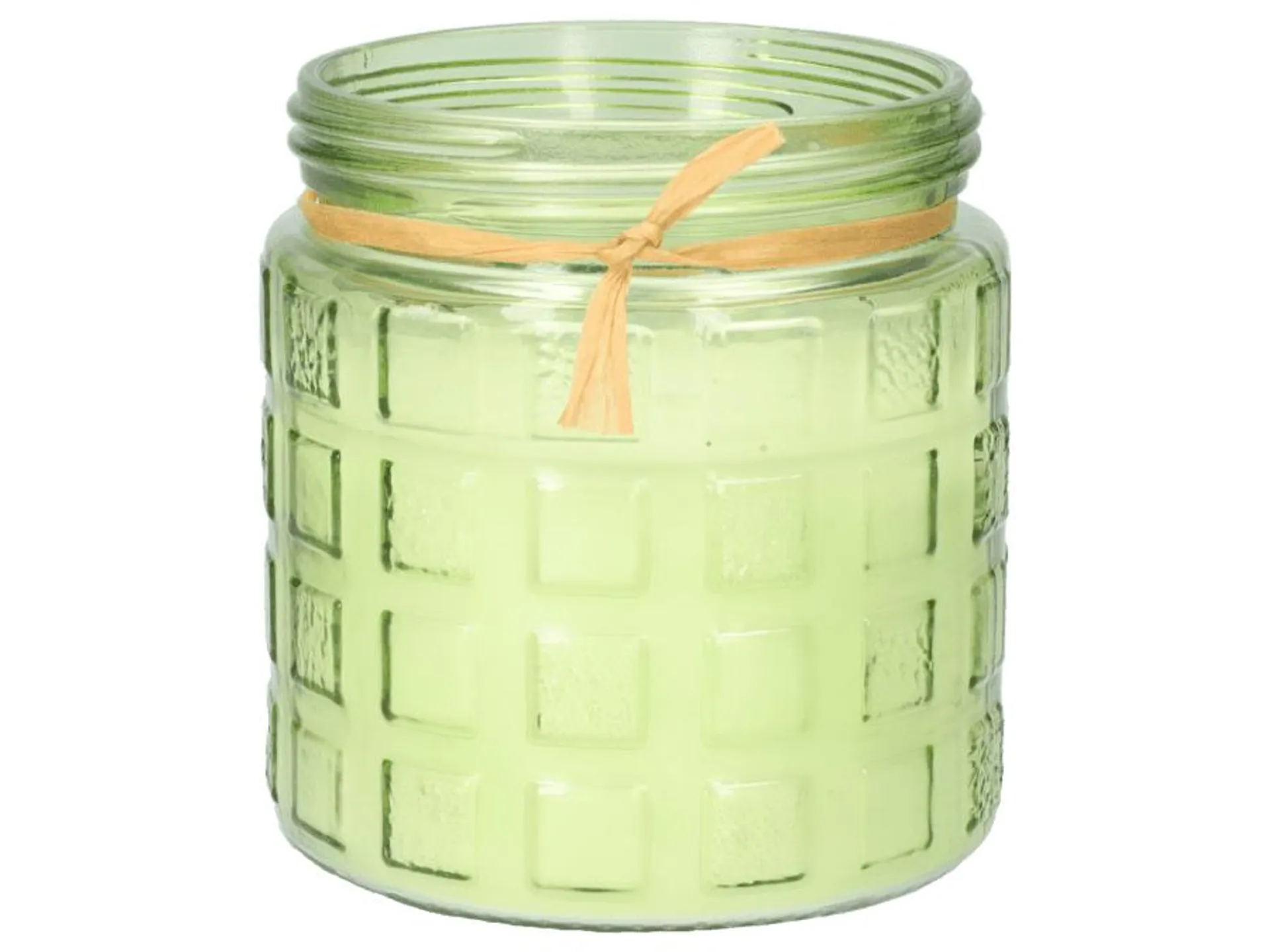 Citronella kaars glas – naturel