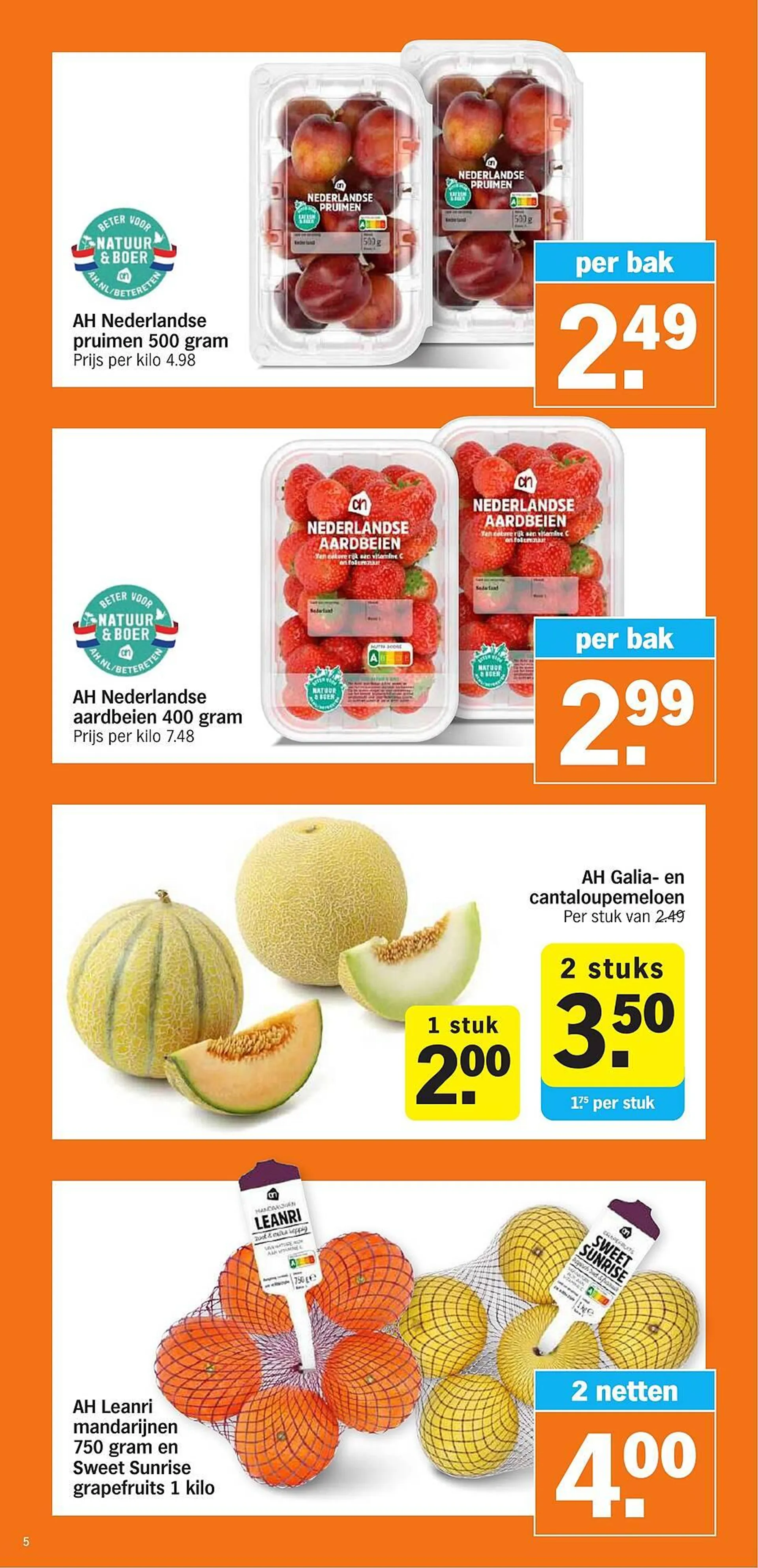 Albert Heijn folder van 29 juli tot 3 augustus 2024 - Folder pagina 5