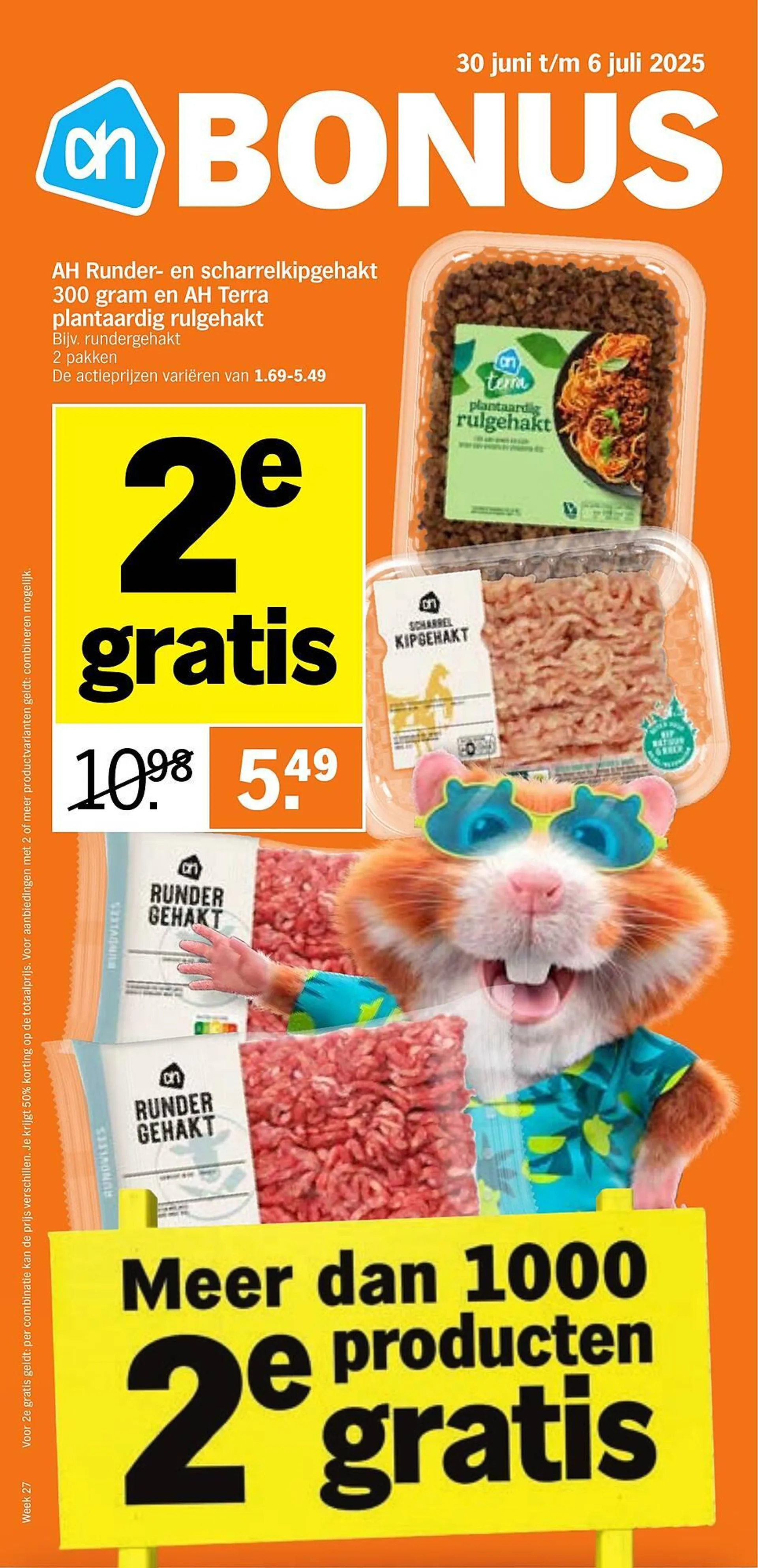 Albert Heijn folder van 30 juni tot 6 juli 2025 - Folder pagina 1