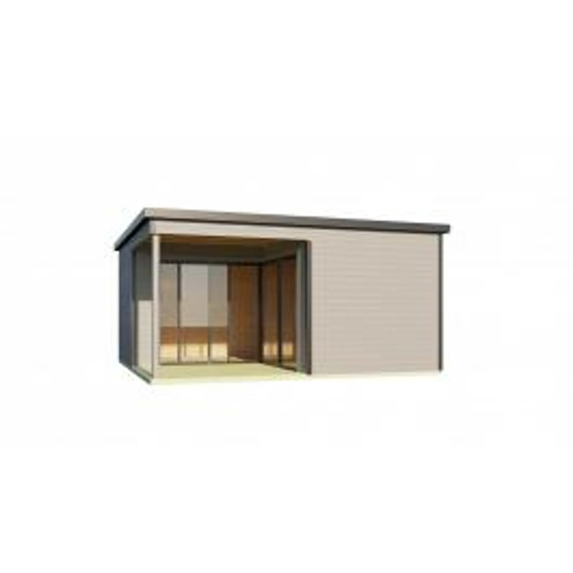 Lasita Maja Tuinhuis Domeo 6 Loggia Lightgrey/Anthracite