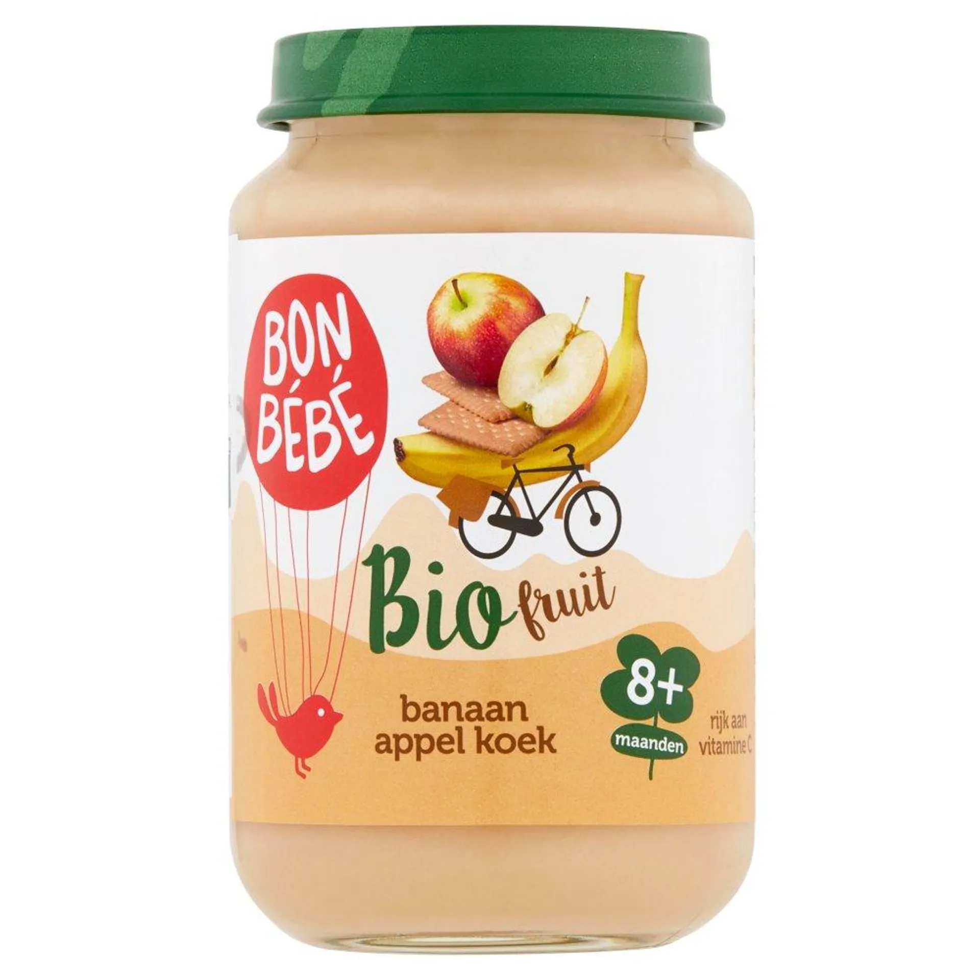 Bonbebe Fruit met Koek 200 g