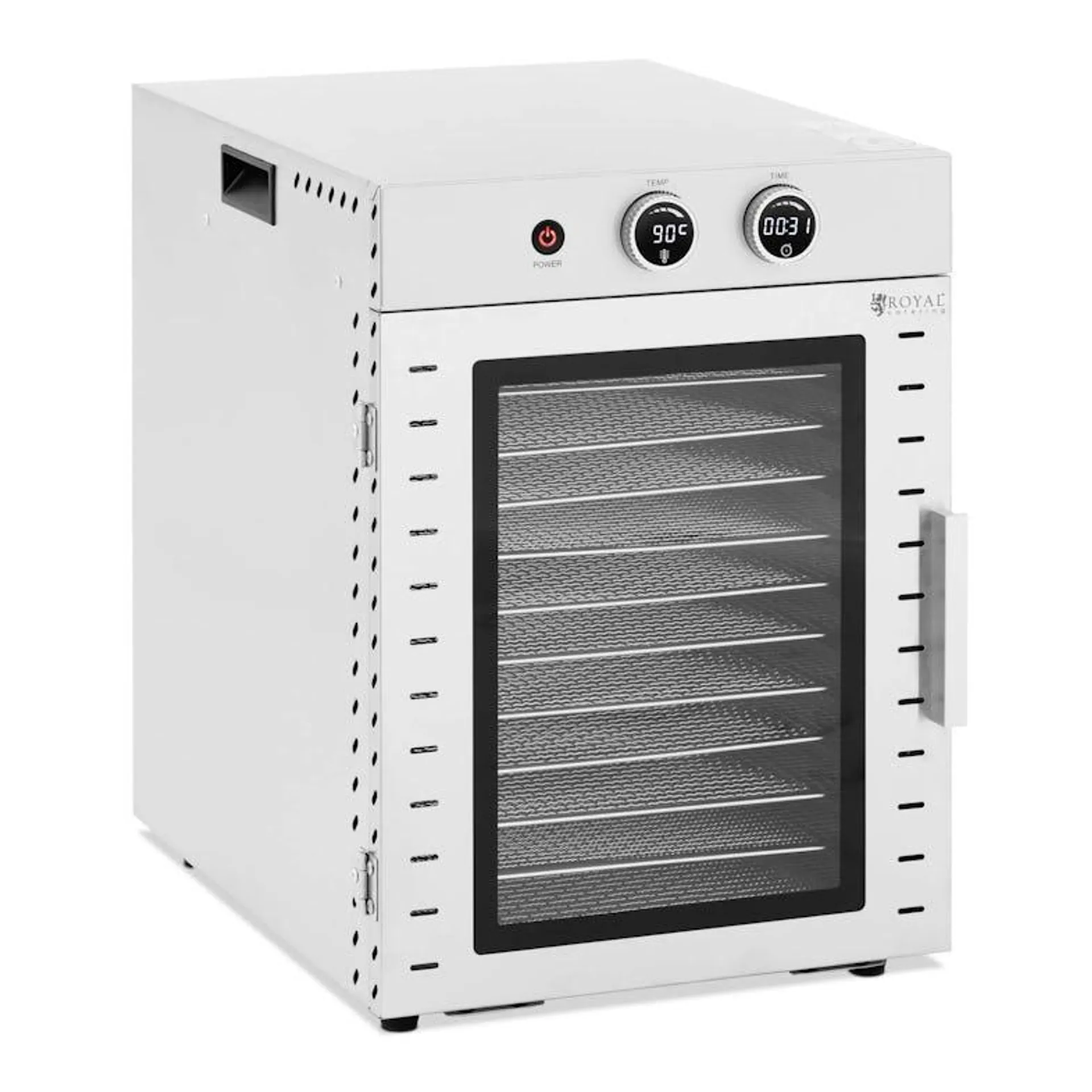 Royal Catering Droogoven - 1000 W - 12 niveaus - 40 l -