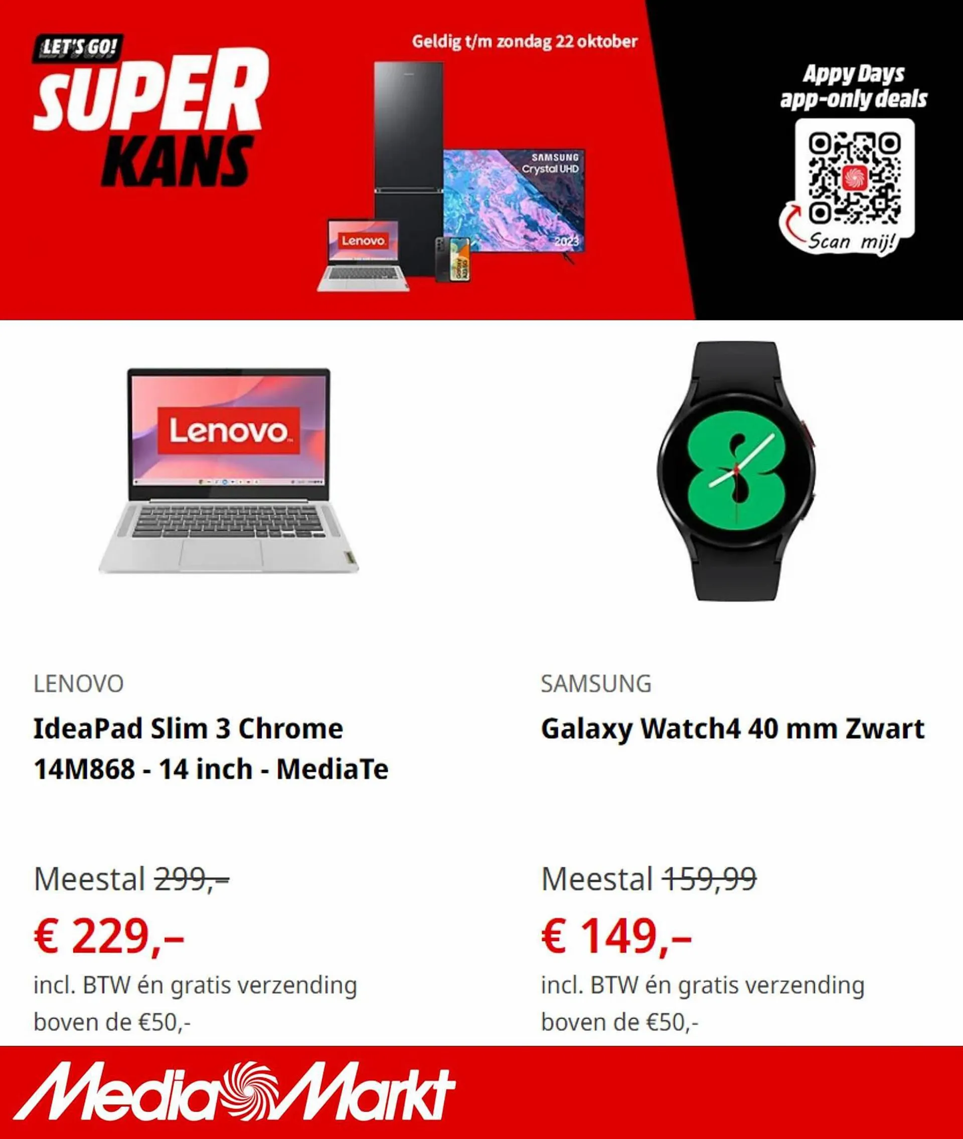 MediaMarkt folder van 16 oktober tot 22 oktober 2023 - Folder pagina 4