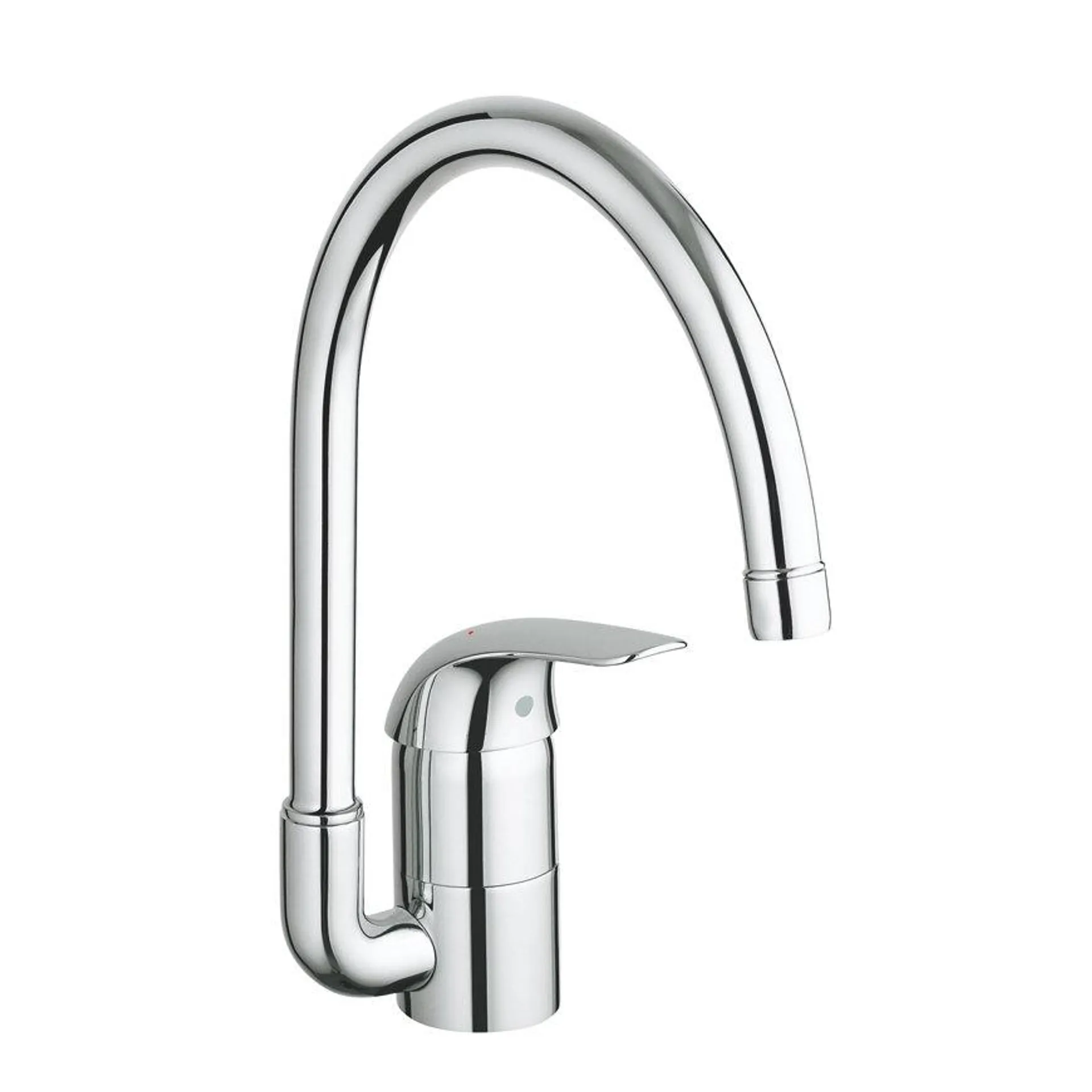 Grohe keukenmengkraan, serie Euroeco new, hoge uitloop, chroom