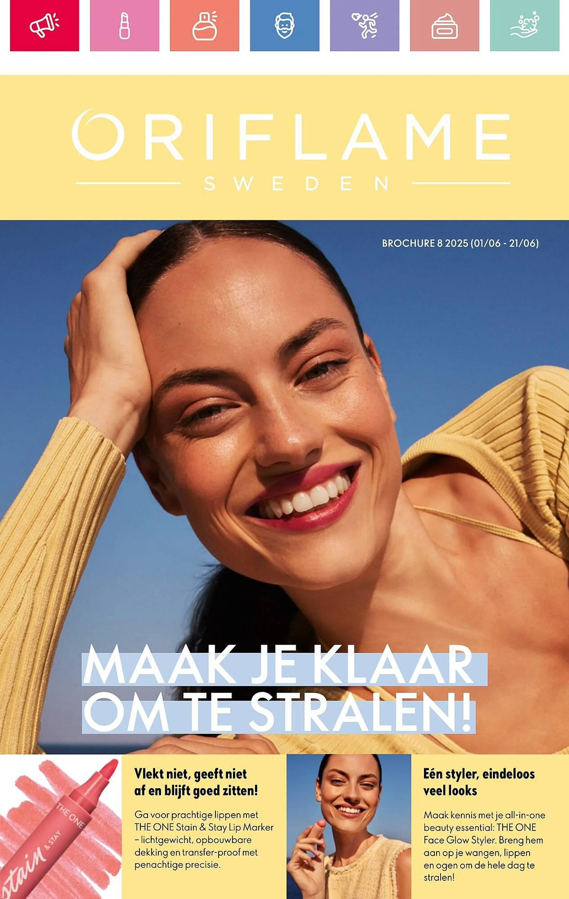 Oriflame folder van 1 juni tot 21 juni 2025 - Folder pagina 1