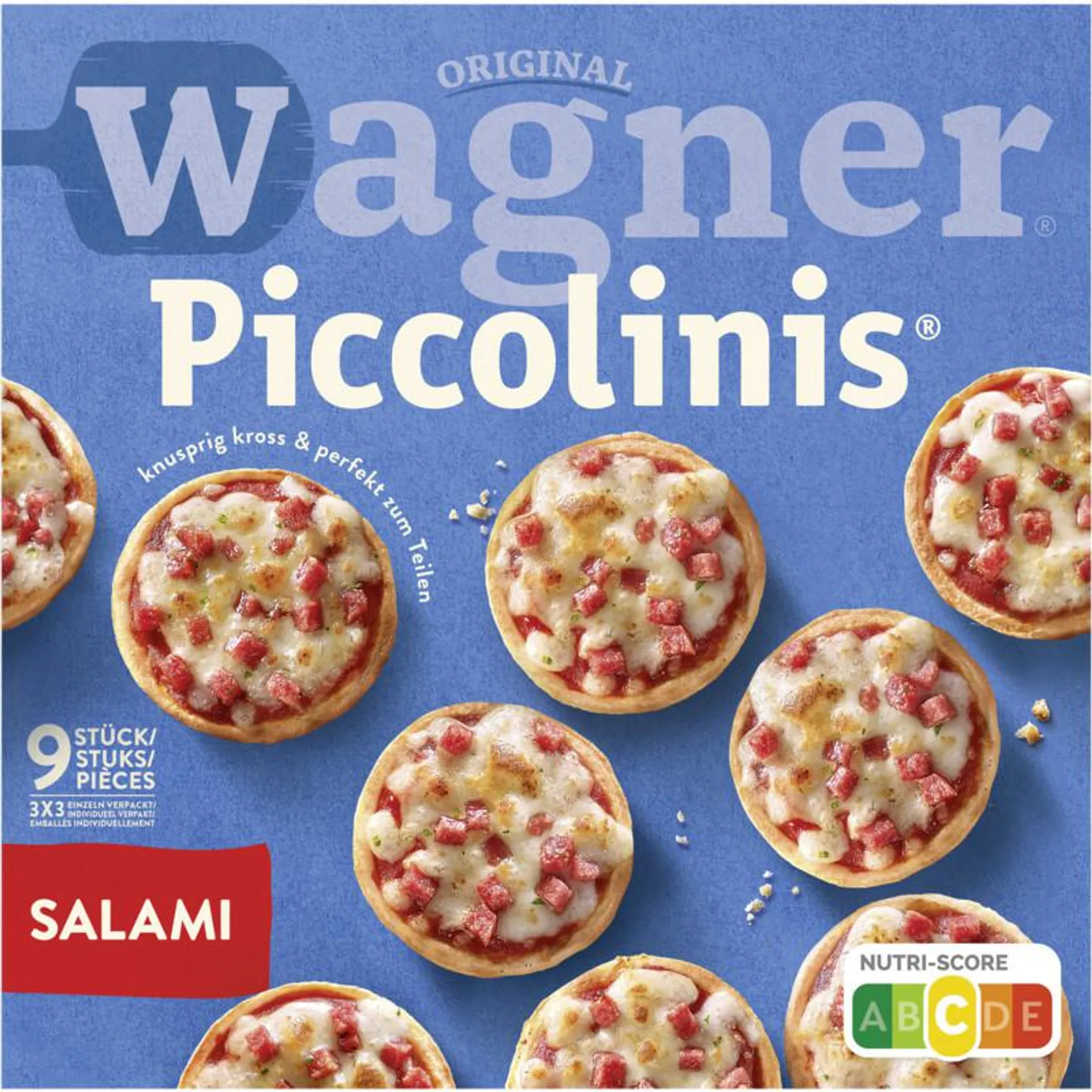 Wagner Piccolinis mini pizza salami