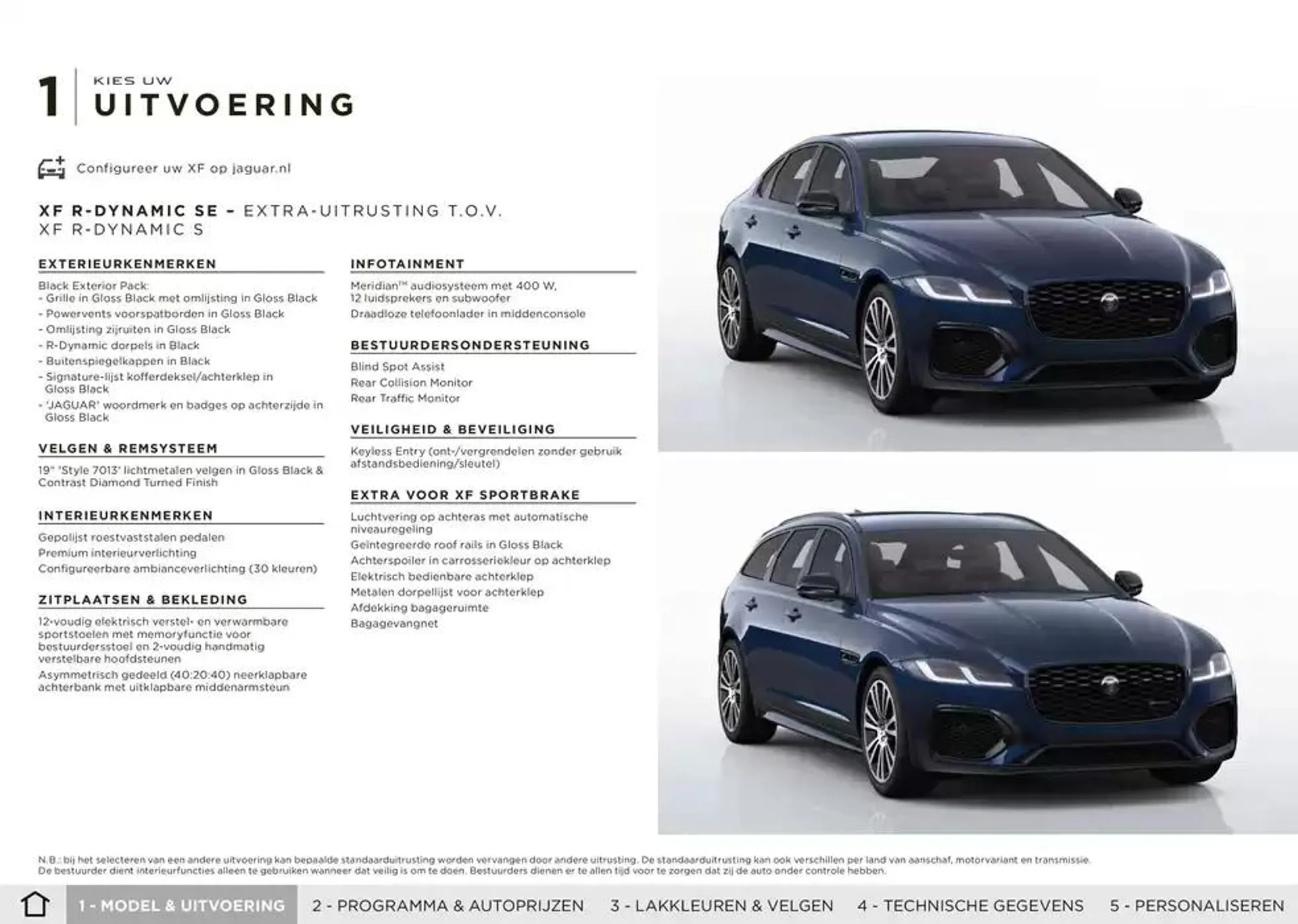  Jaguar XF van 20 november tot 30 juni 2025 - Folder pagina 6