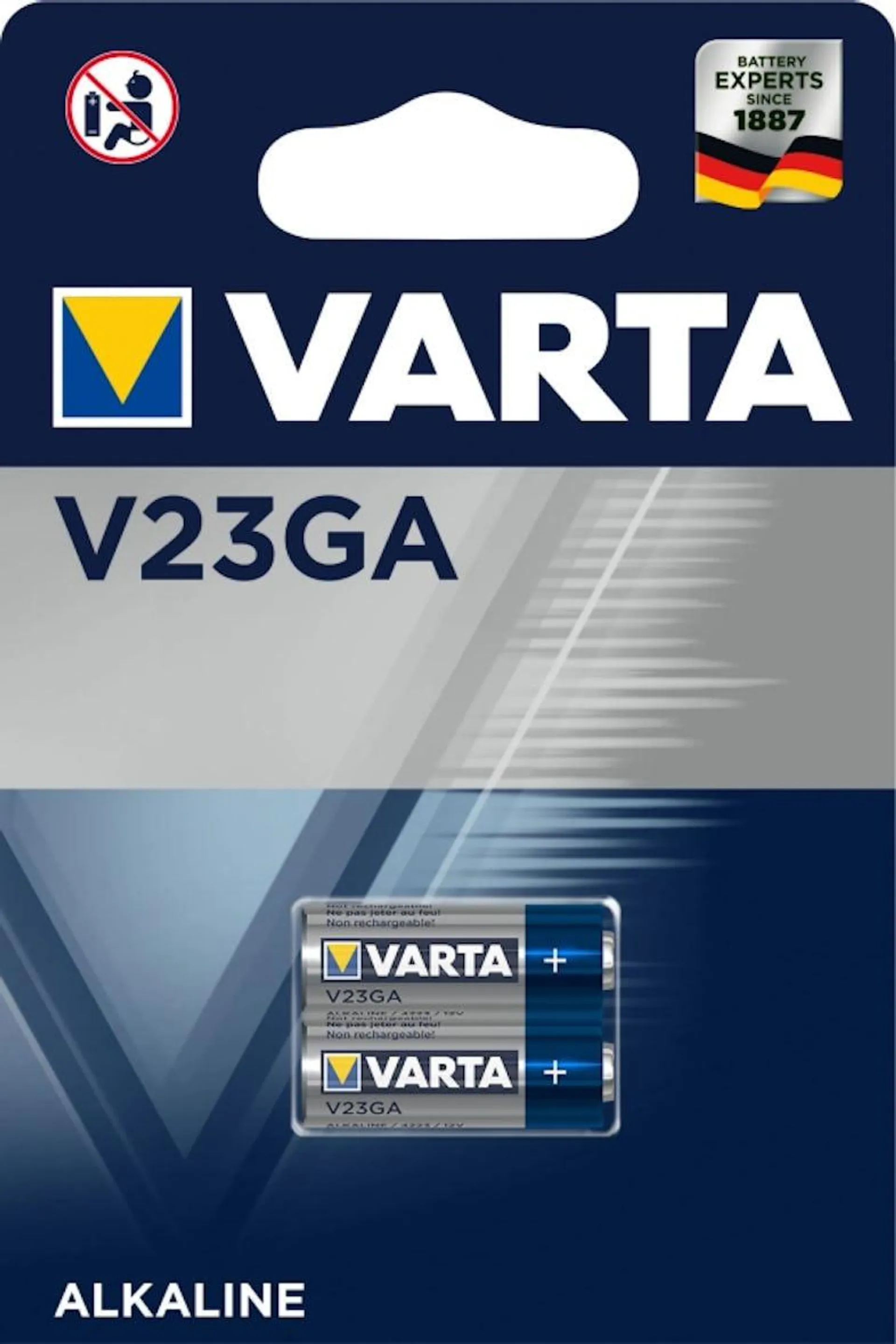 Varta batterij Alkaline Special V23GA, blister van 2 stuks