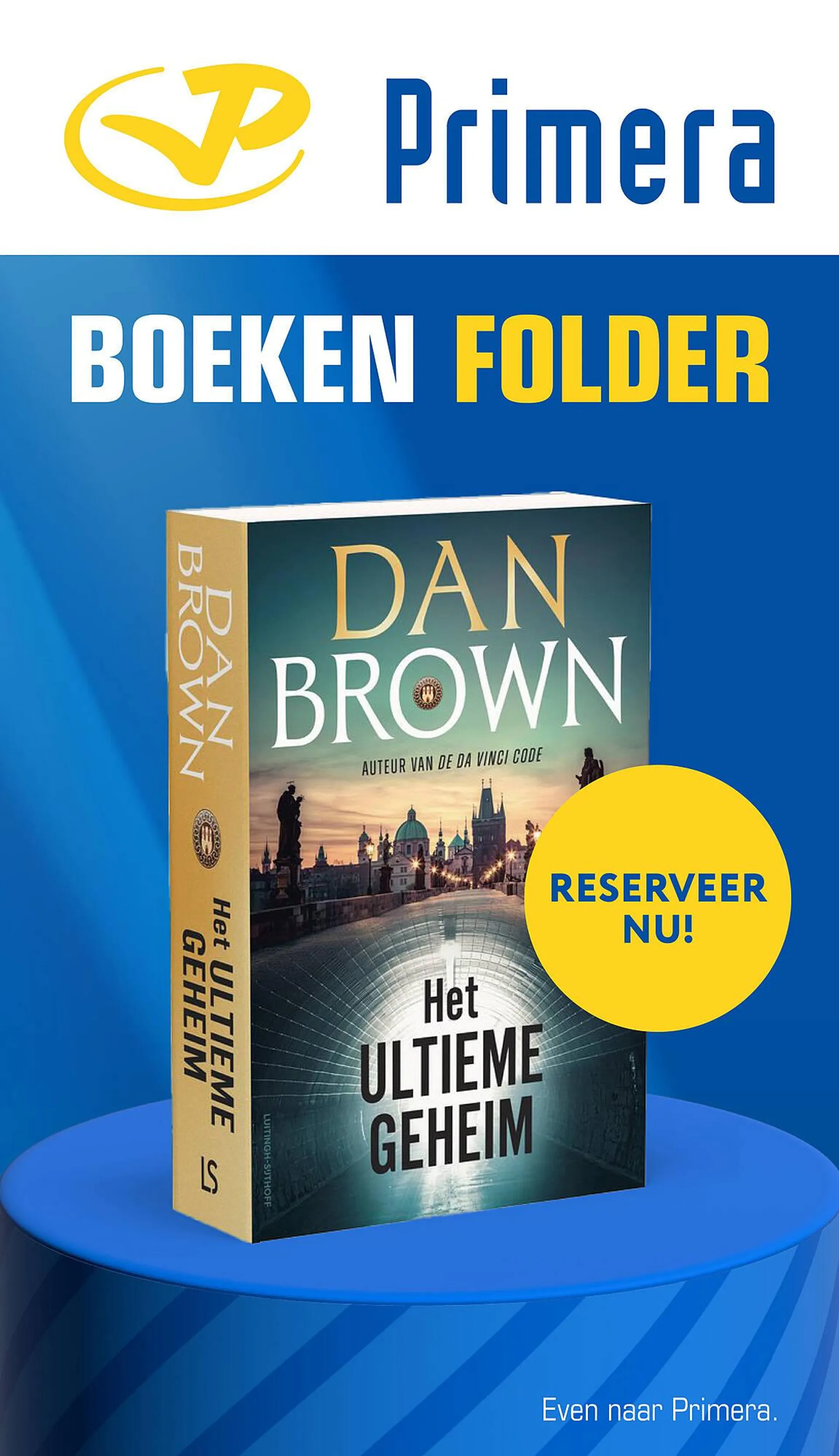 Primera folder van 28 juli tot 11 augustus 2025 - Folder pagina 1