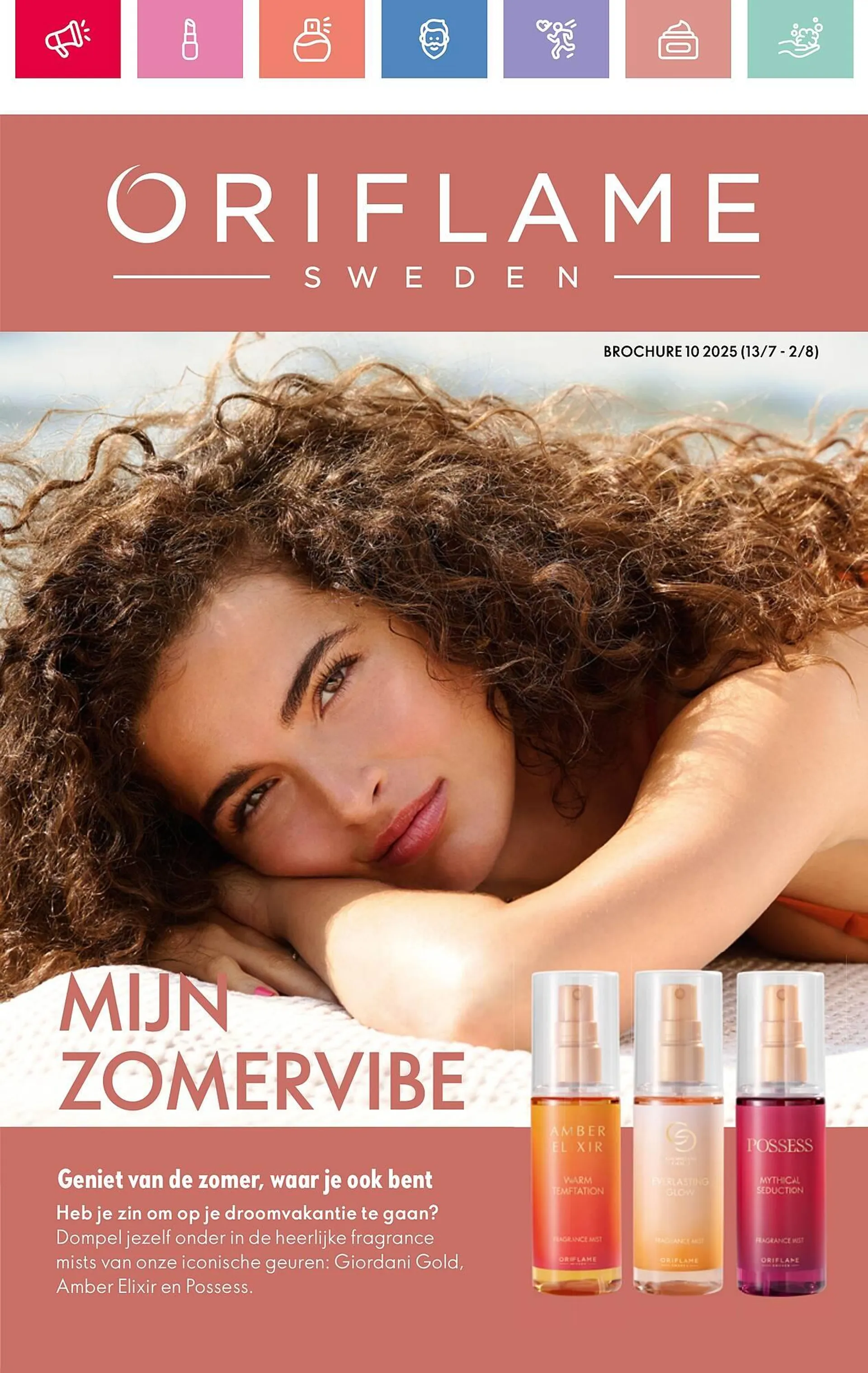 Oriflame folder van 13 juli tot 2 augustus 2025 - Folder pagina 1