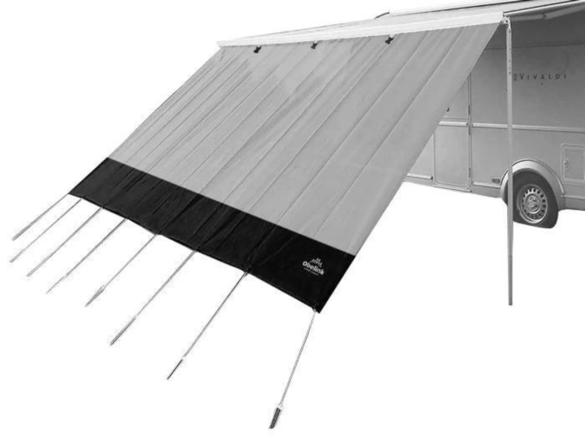 Obelink Sol Front XL Deluxe 240 voorwand