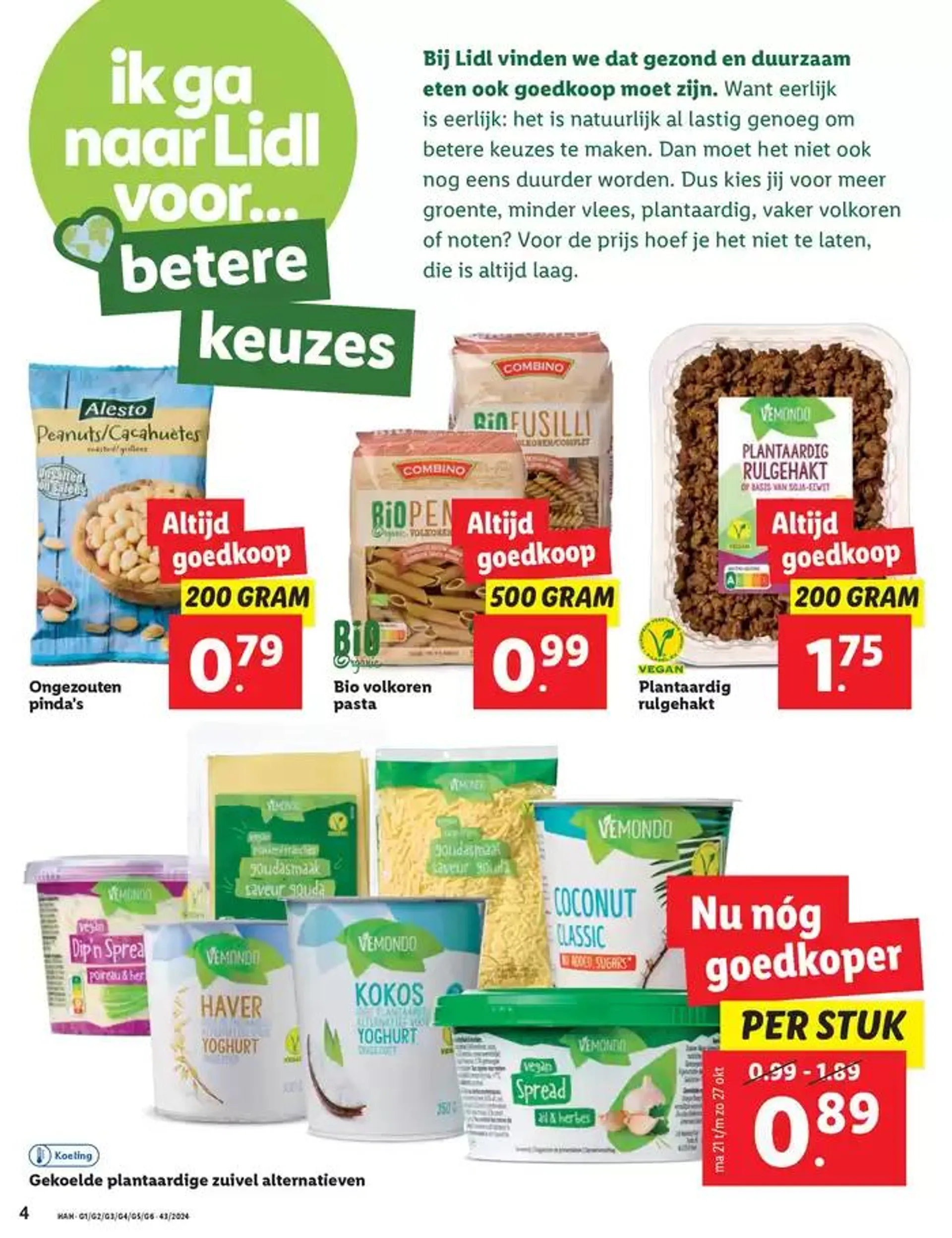 Topdeals en kortingen van 17 oktober tot 30 oktober 2024 - Folder pagina 4