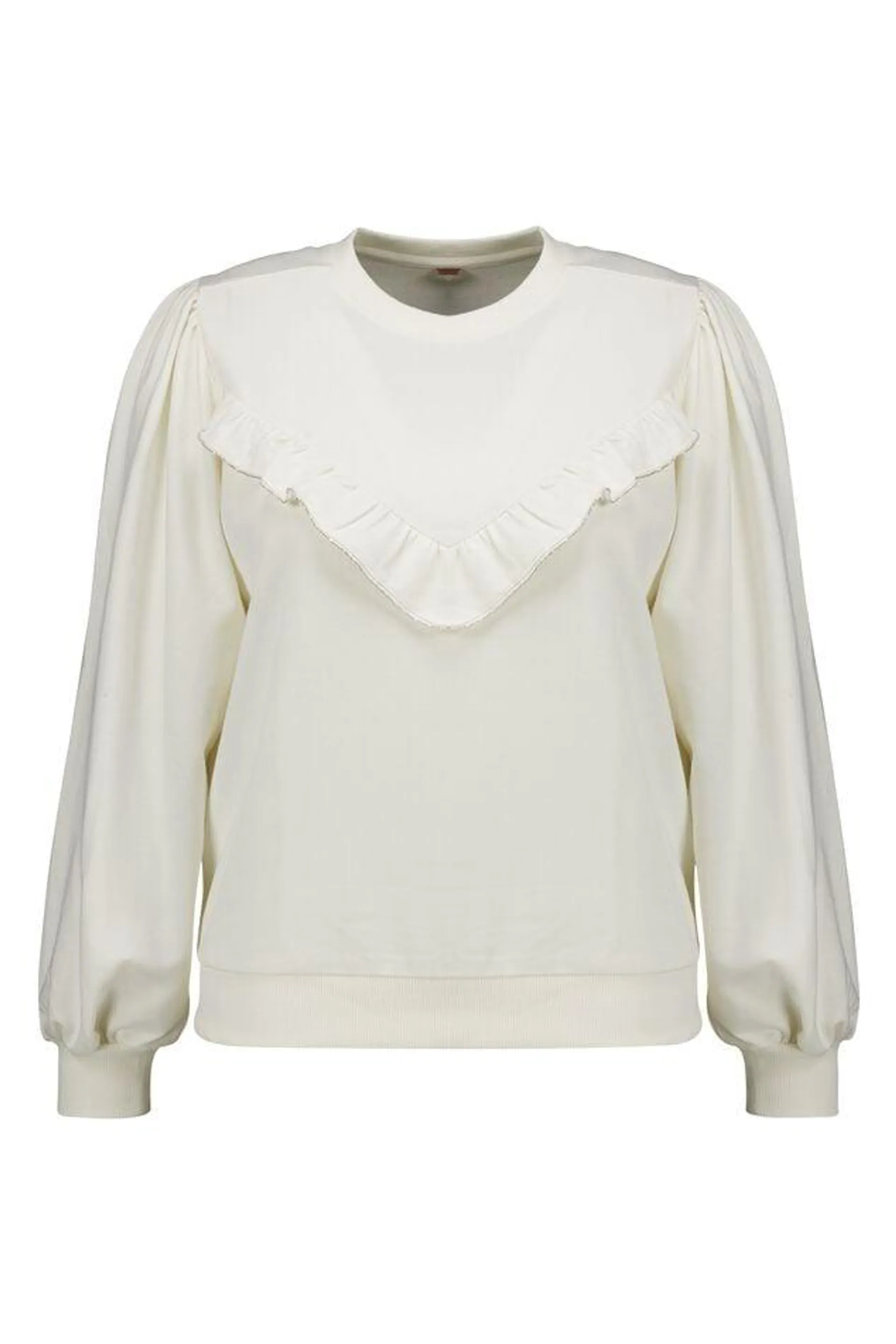 Sweater met ruffles