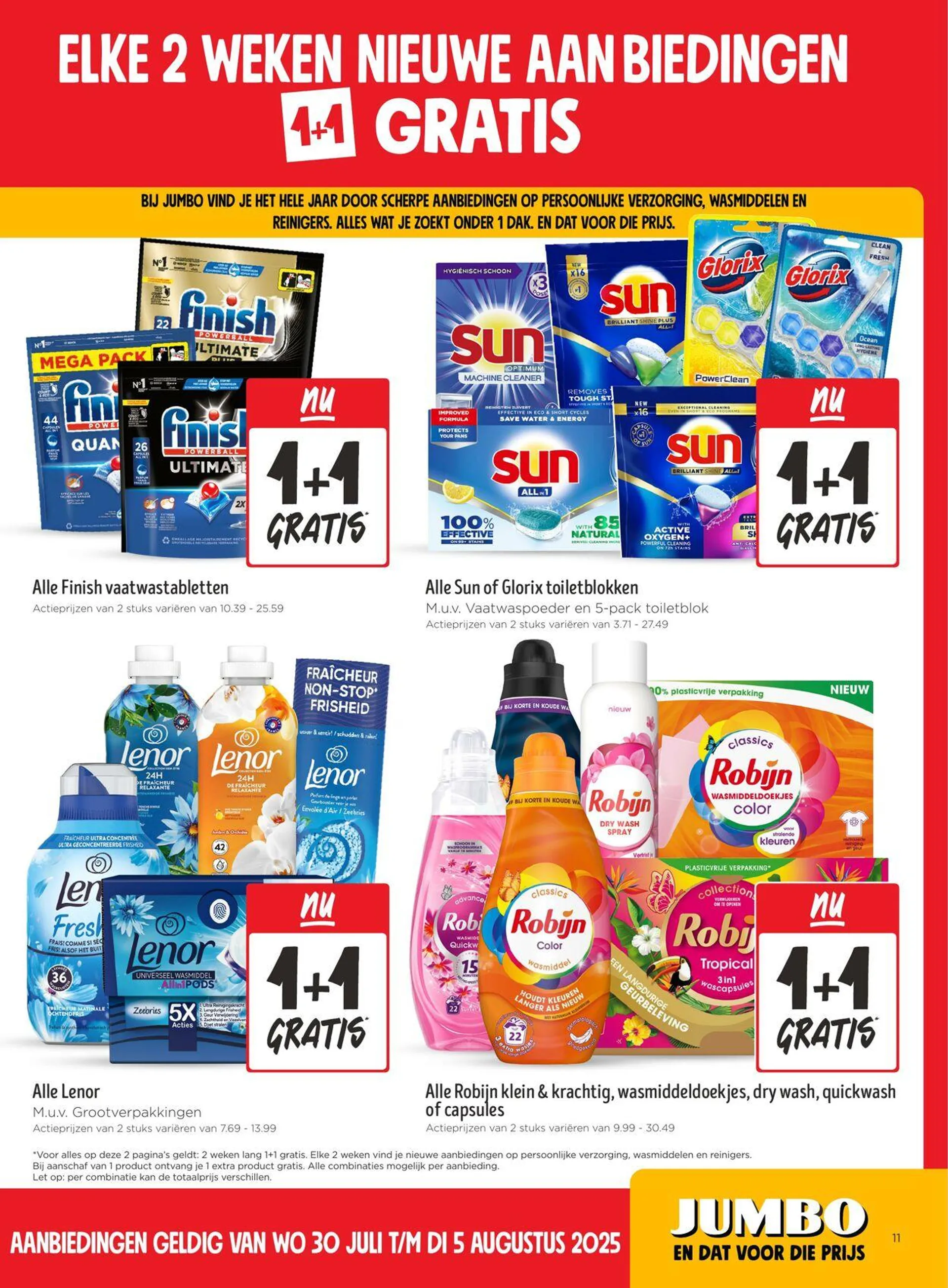 Jumbo Actuele folder van 30 juli tot 5 augustus 2025 - Folder pagina 11