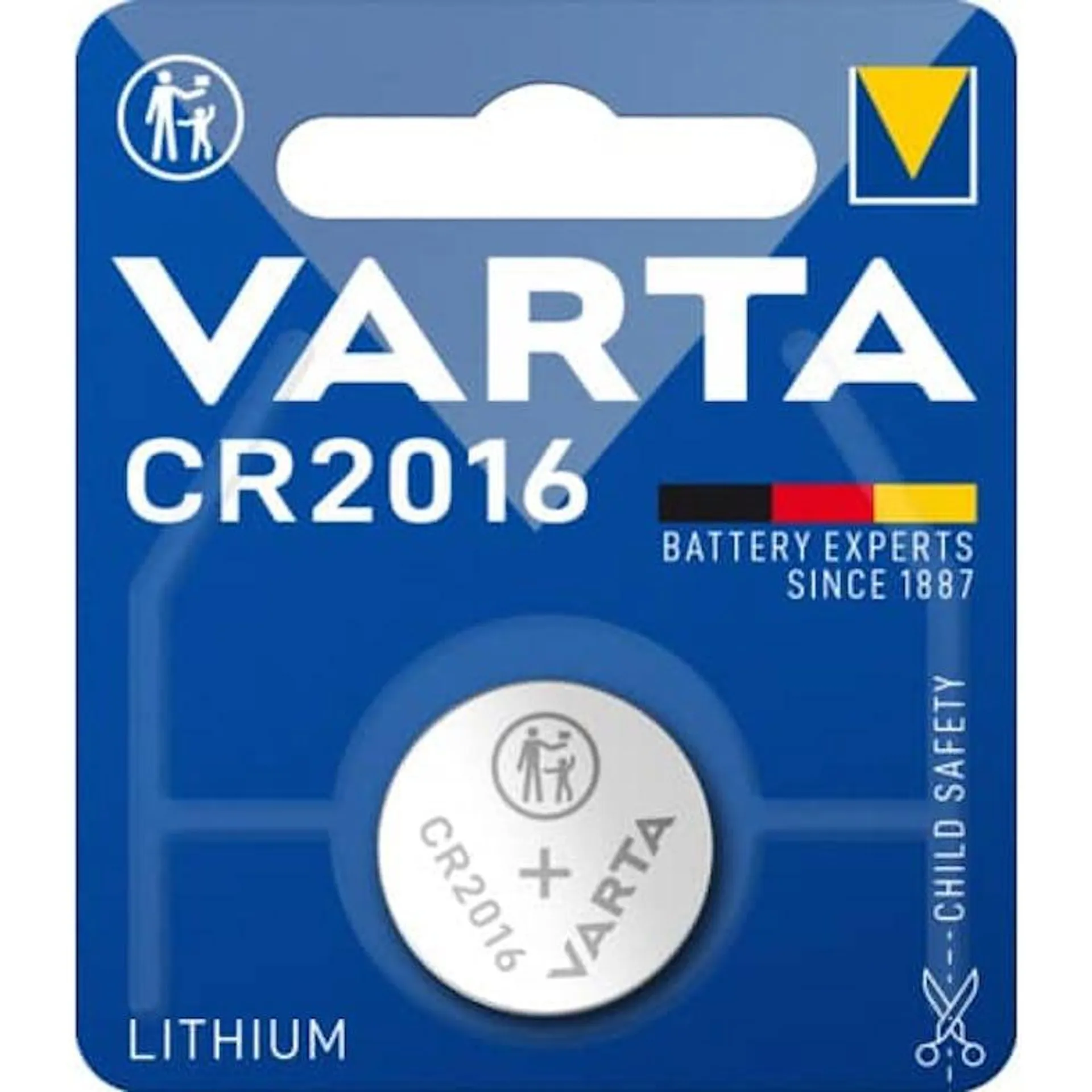 Varta cr2016 professional 3V lithium knoopcelbatterij