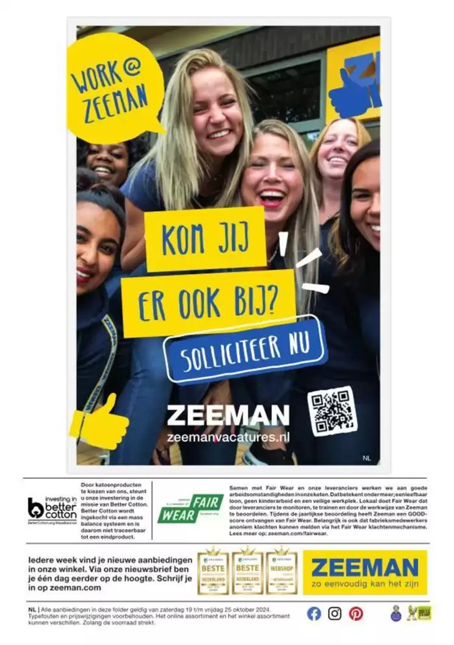 Zeeman folder van 19 oktober tot 2 november 2024 - Folder pagina 2