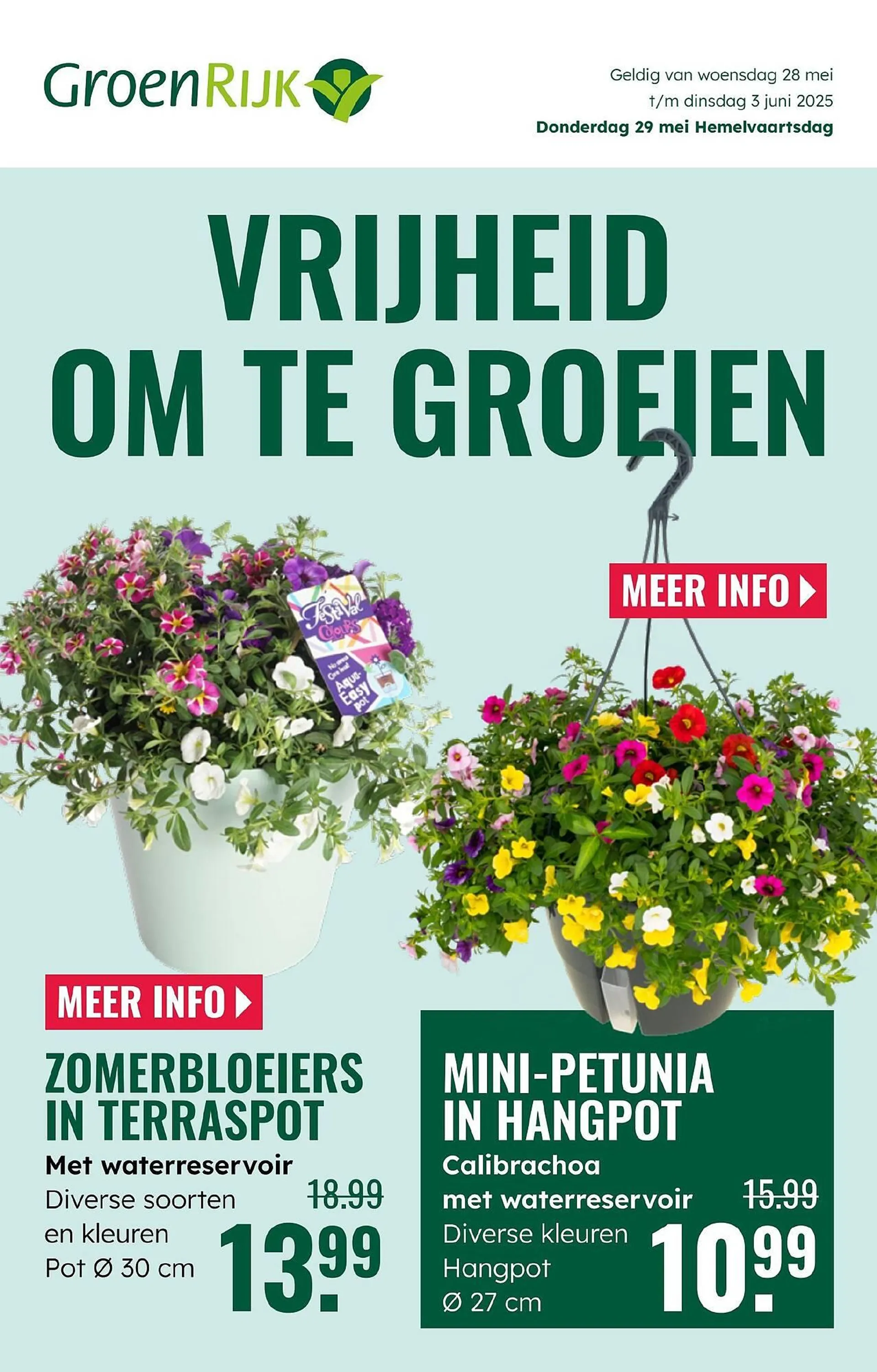 GroenRijk folder van 28 mei tot 3 juni 2025 - Folder pagina 1