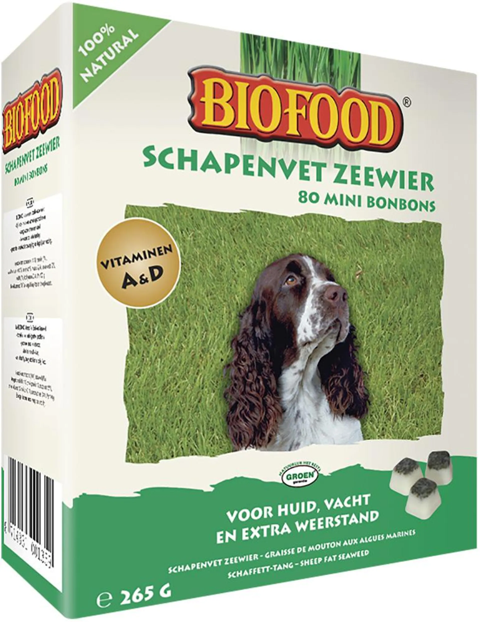 Biofood schaapvet mini zeewier 80st