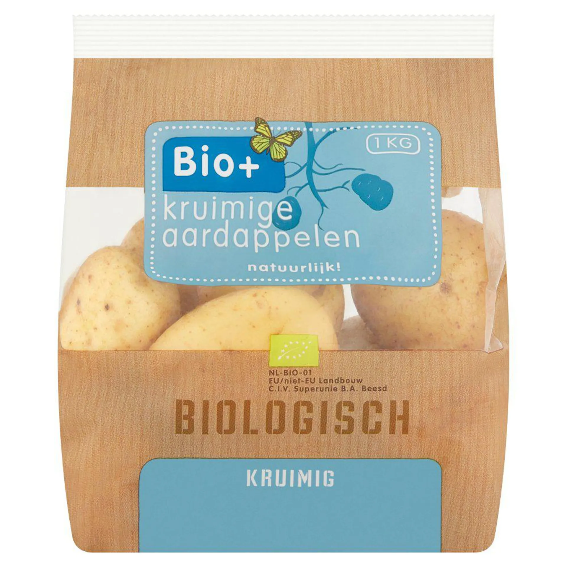Bio+ Kruimige Aardappelen Biologisch 1 kg