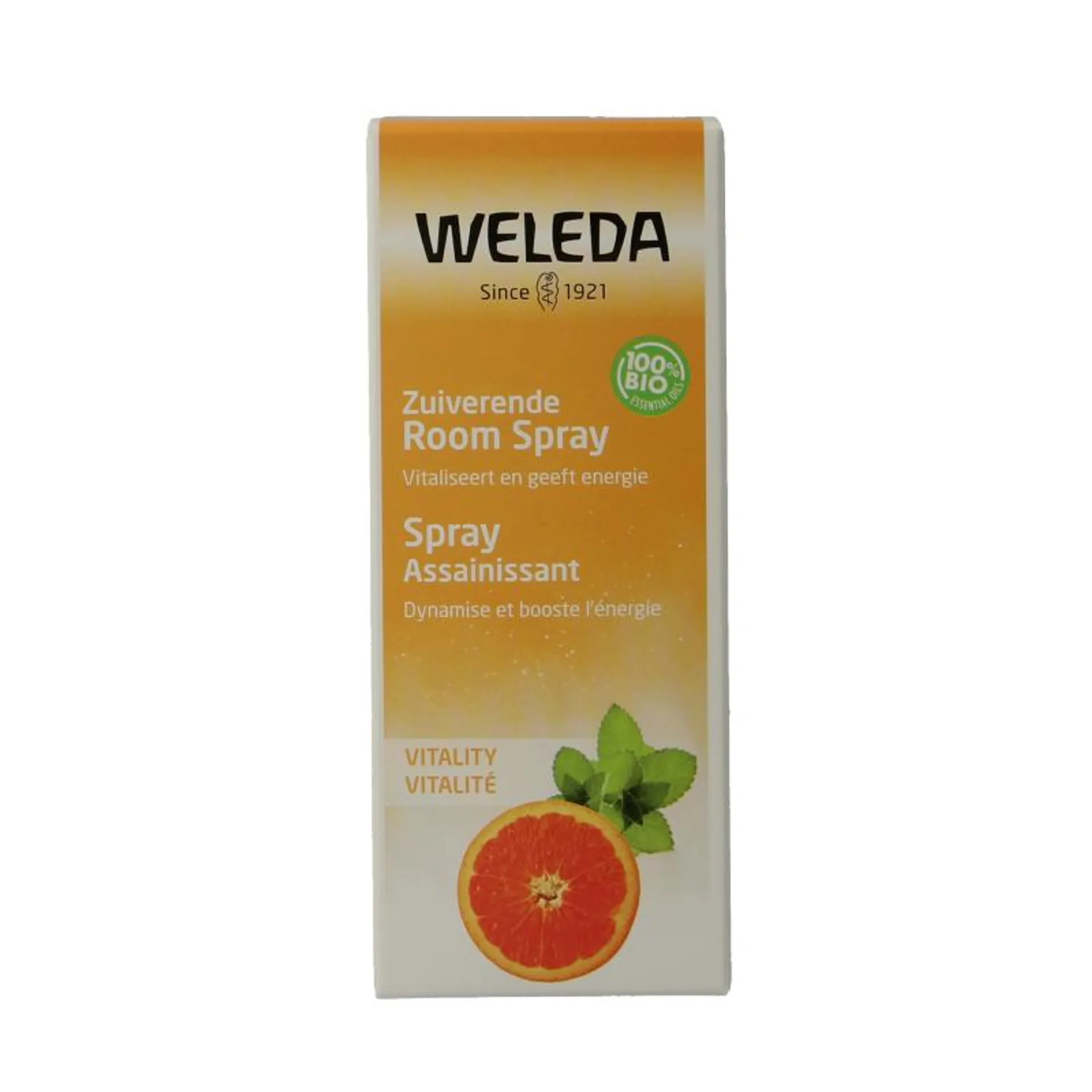 Weleda Zuiverende roomspray vitality 50 milliliter