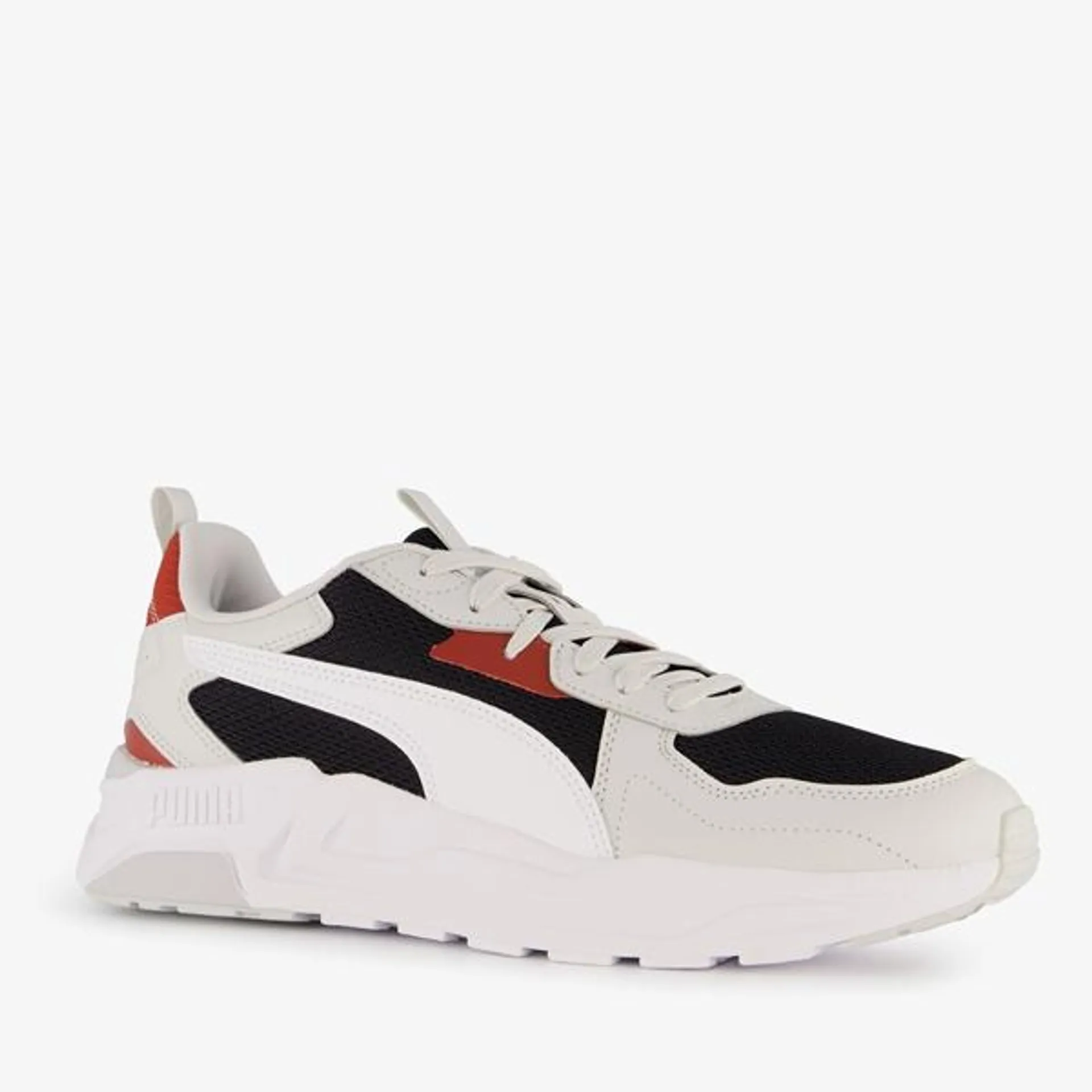 Puma Trinity Lite heren sneakers wit rood