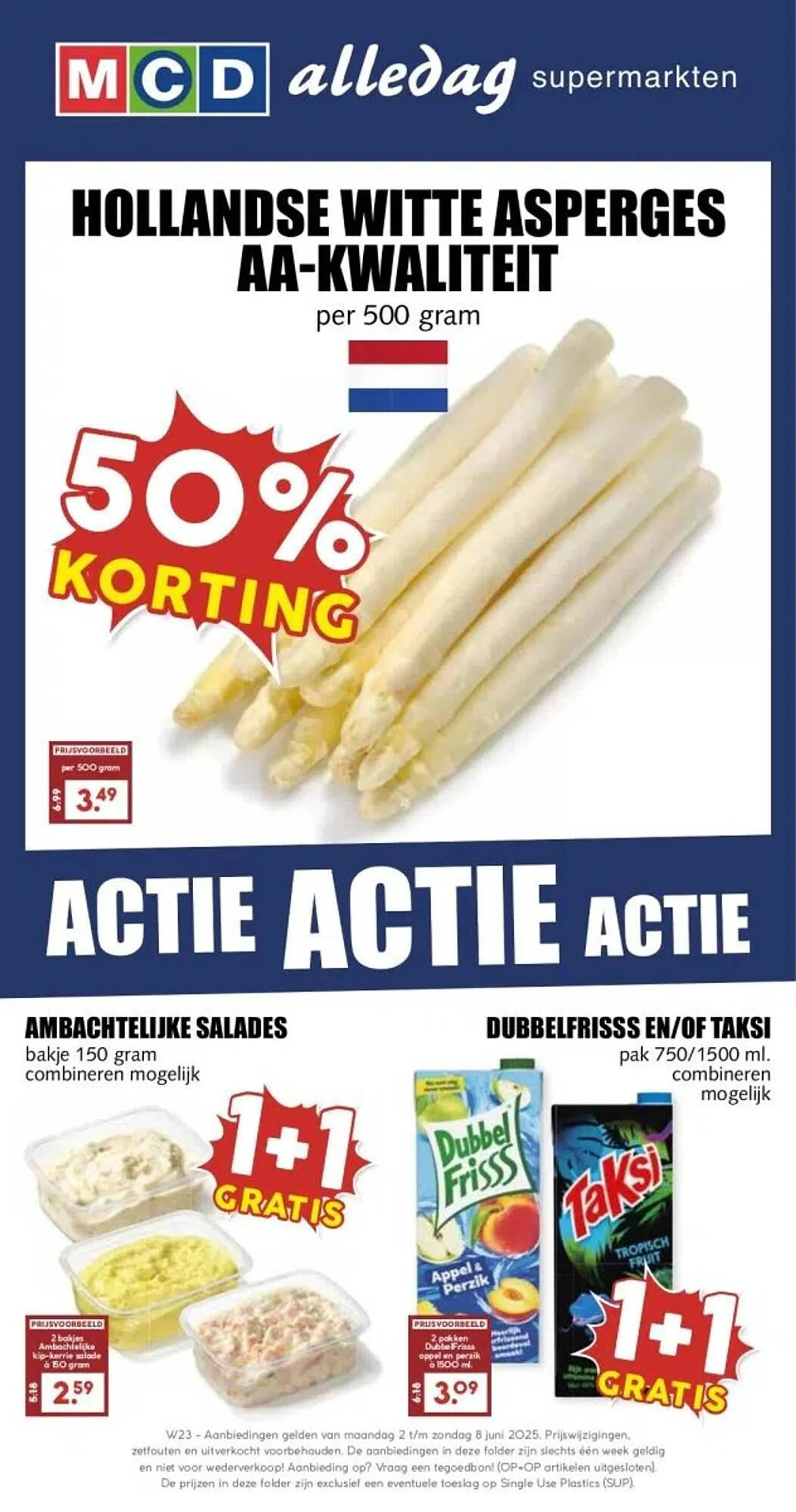 MCD Supermarkt folder van 2 juni tot 8 juni 2025 - Folder pagina 1